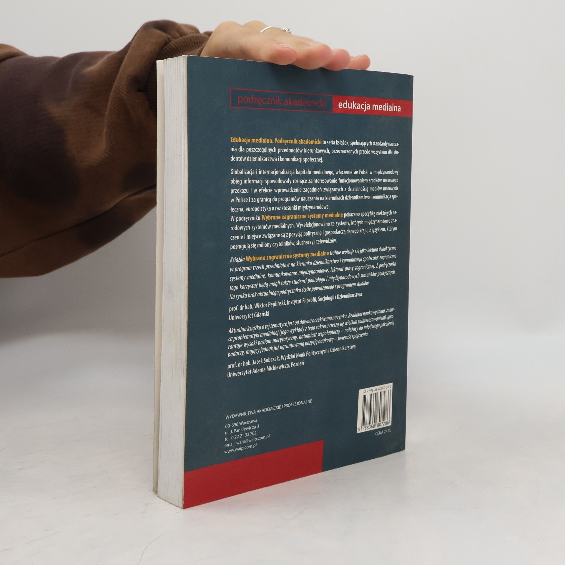 Janusz W. Adamowski Edukacja medialna: Wybrane zagraniczne systemy medialne
