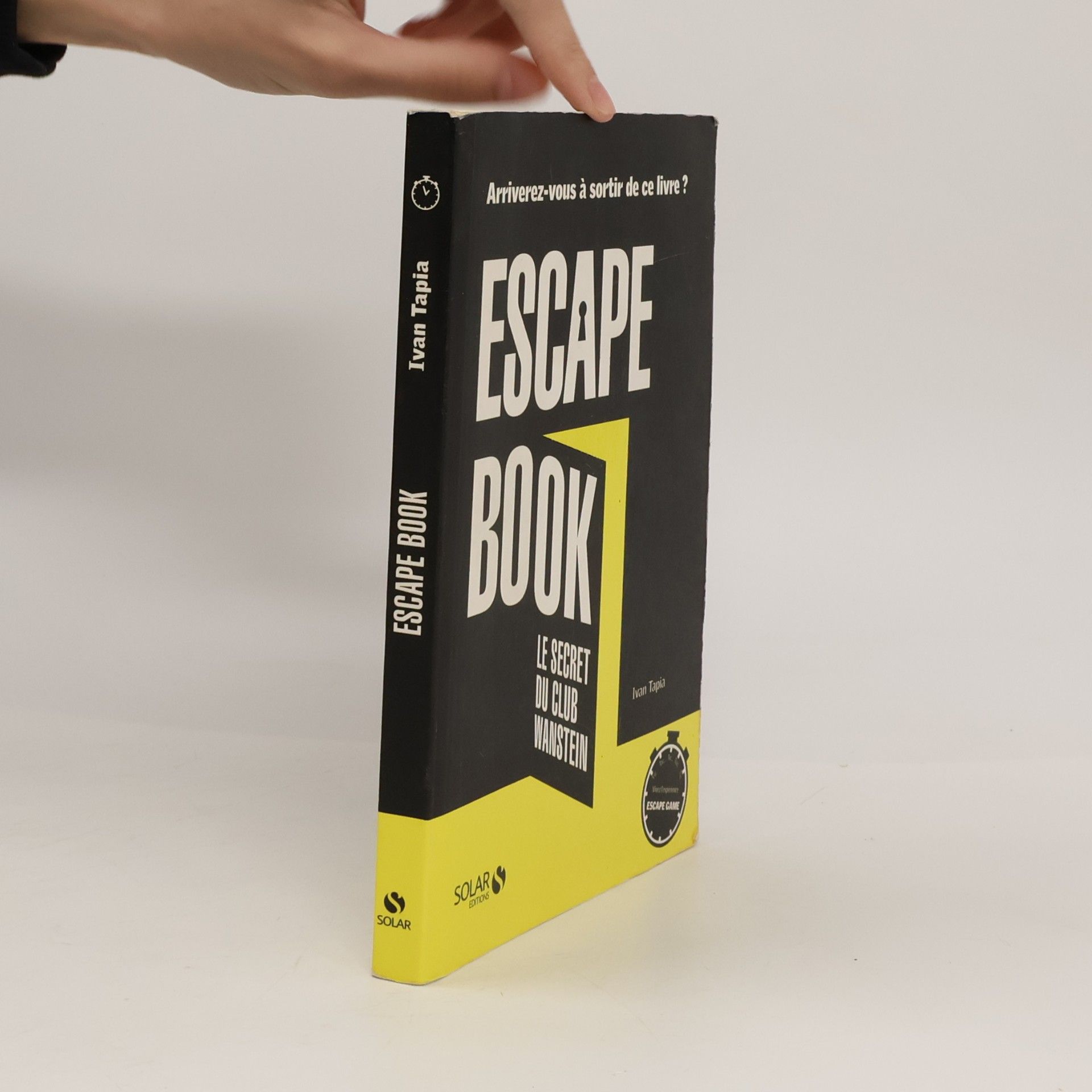Ivan Tapia Escape book: Le secret du club Wanstein