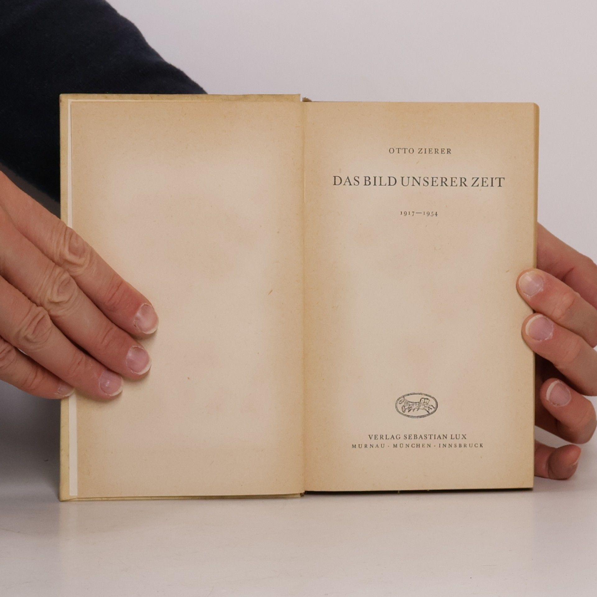 Otto Zierer Das Bild unserer Zeit