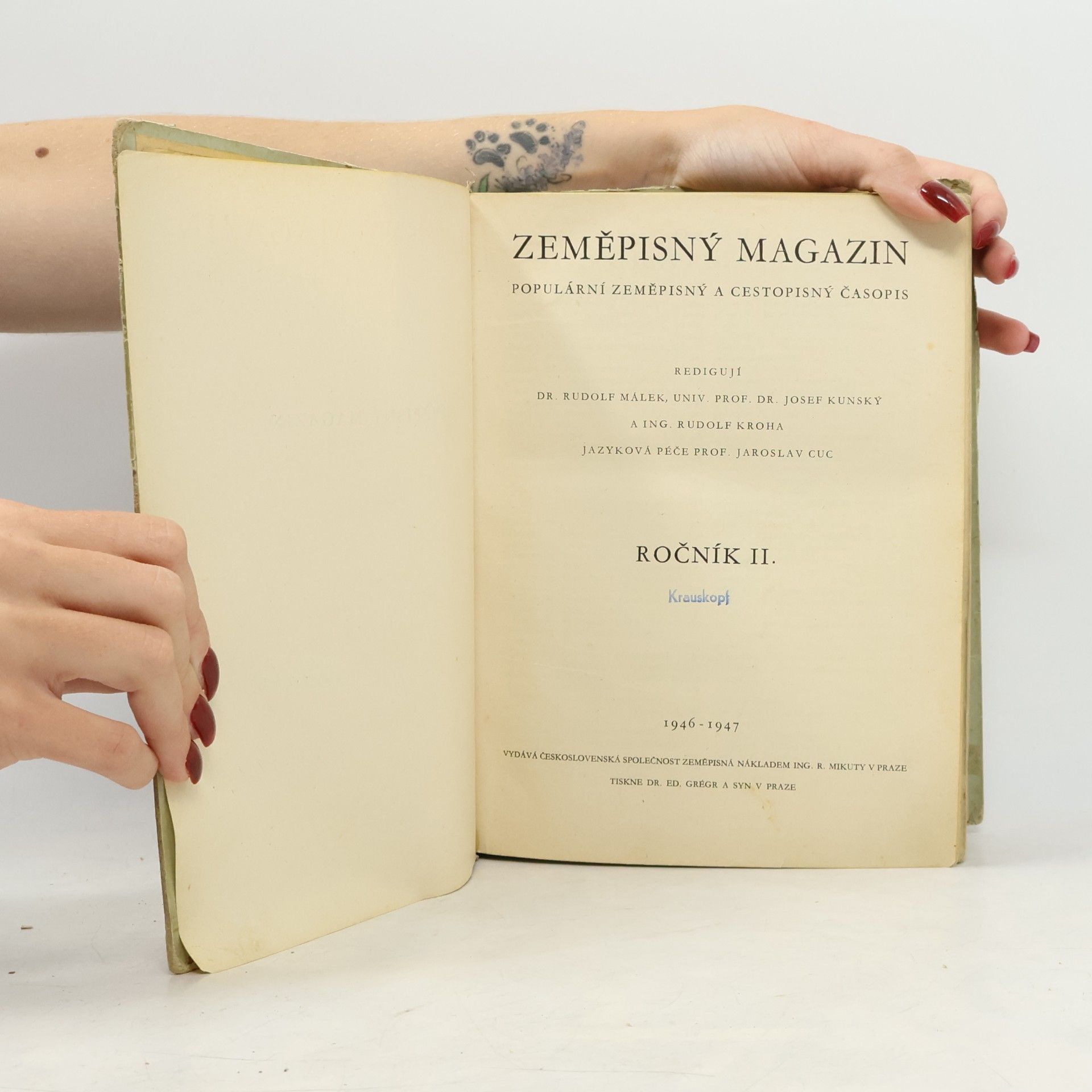 Dr. Rudolf Malek Zeměpisný magazín 2