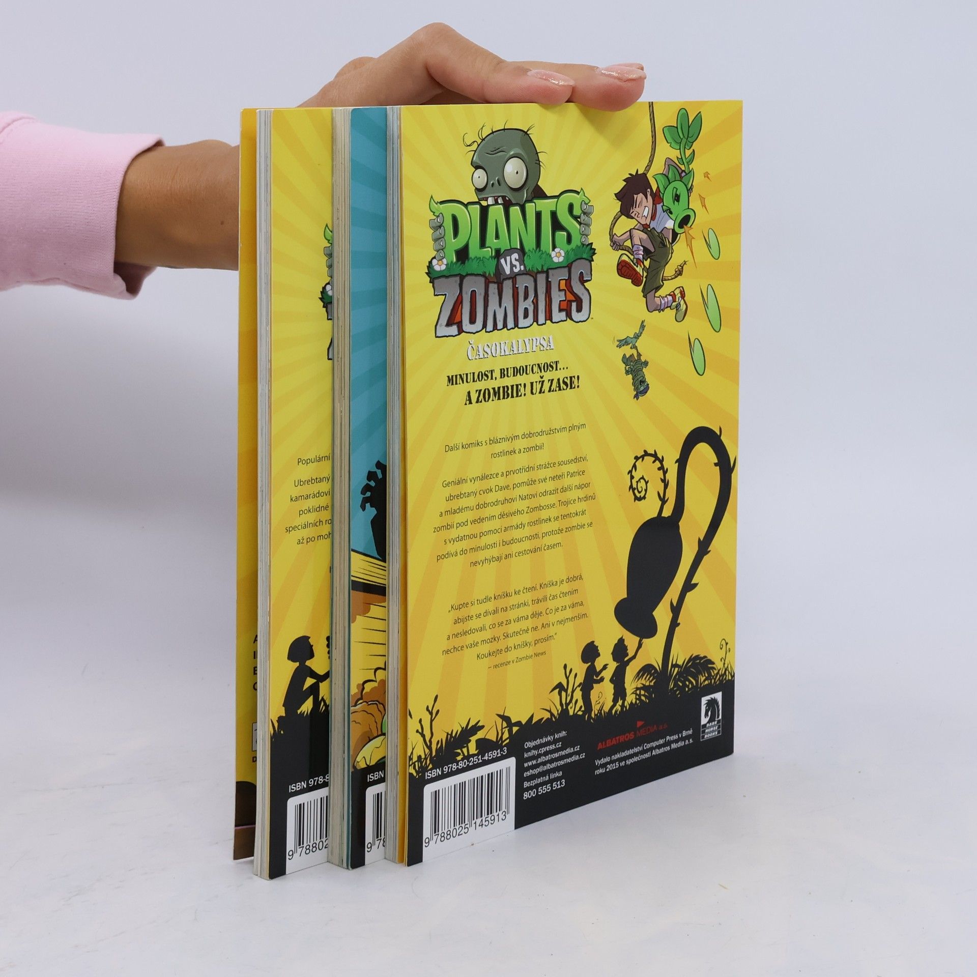 Paul Tobin Plants vs. Zombies Box. Trávogeddon. Časokalypsa. Postrach okolí