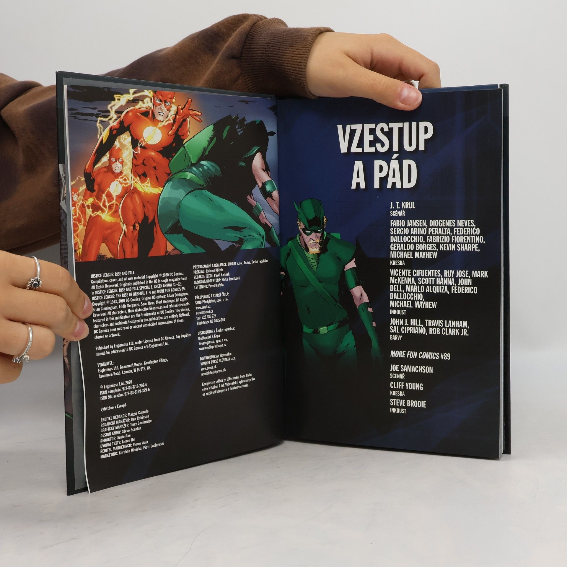 Kolektiv autorů Liga spravedlnosti. Vzestup a pád