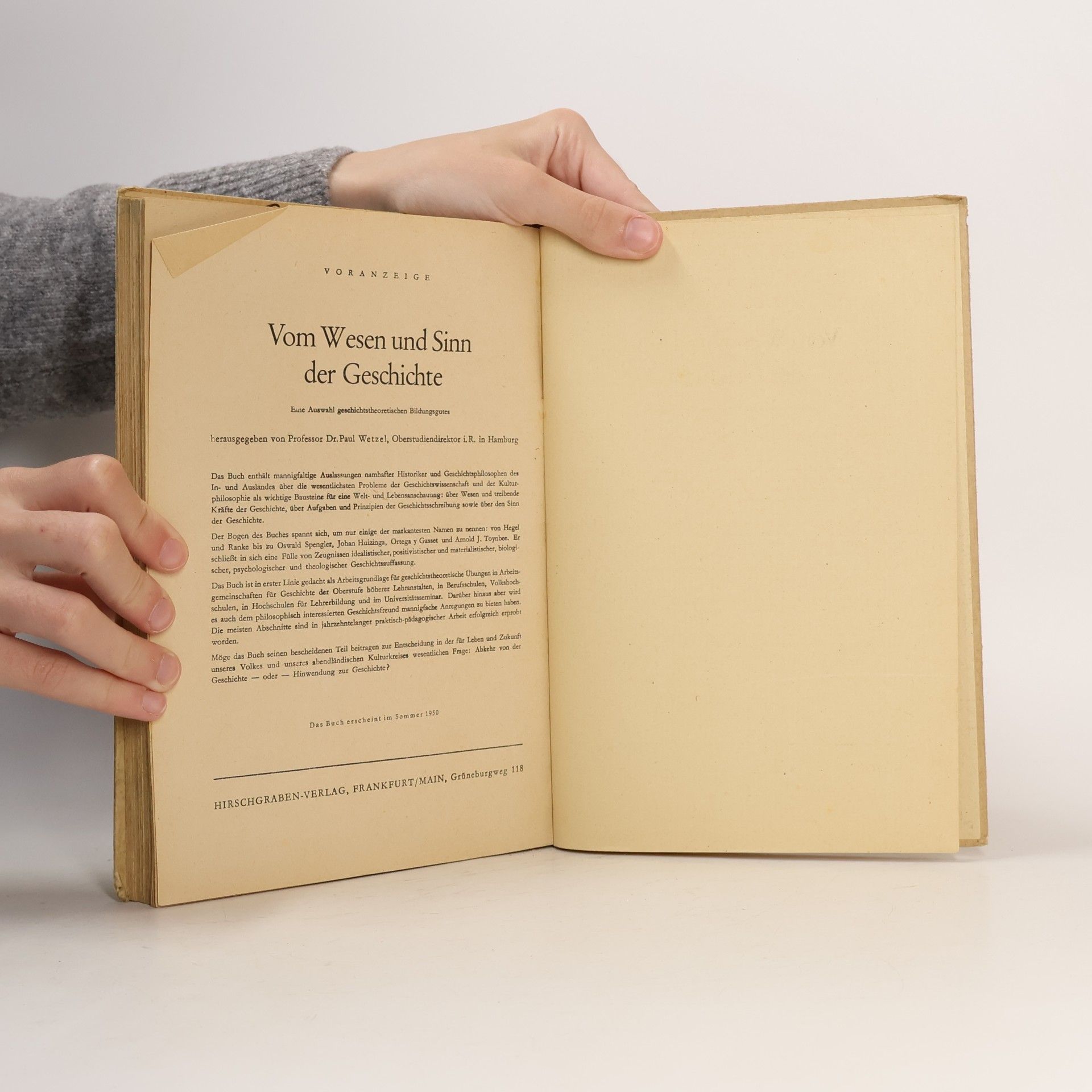 Paul Wetzel Deutsche Geschichte in Kurzfassung
