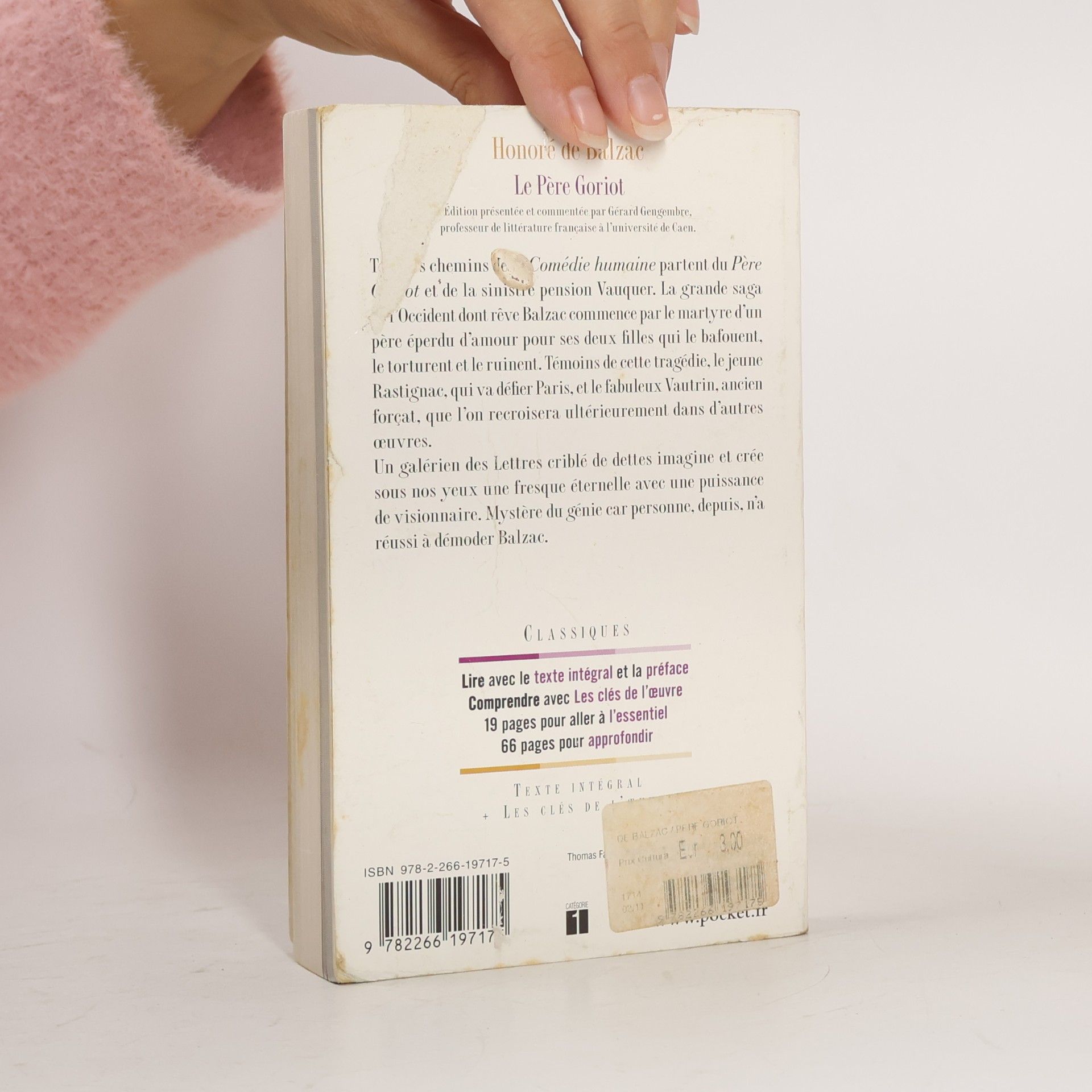 Honoré de Balzac Pocket Classiques: Le Père Goriot