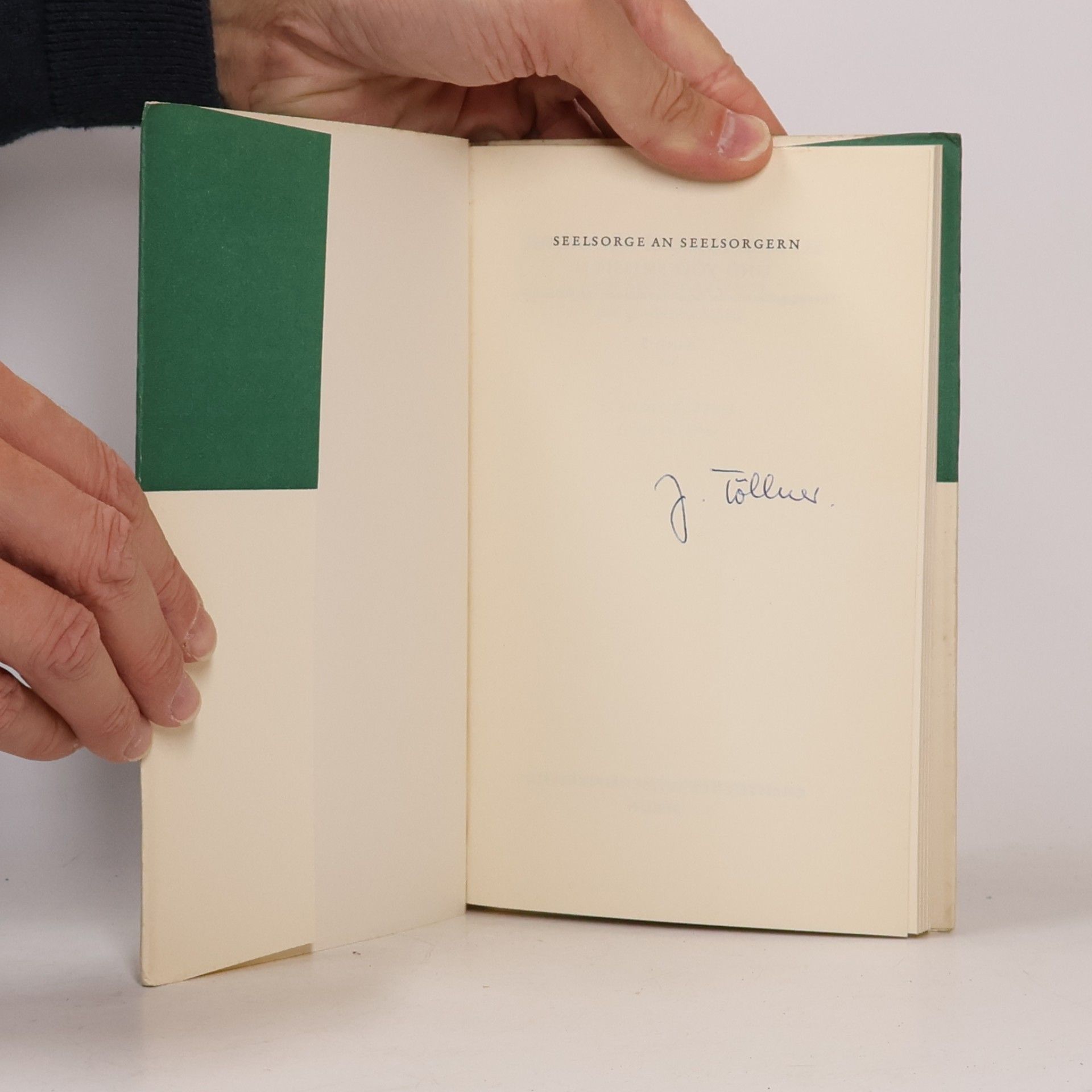 D. Adolf Koberle Seelsorge an Seelsorgern