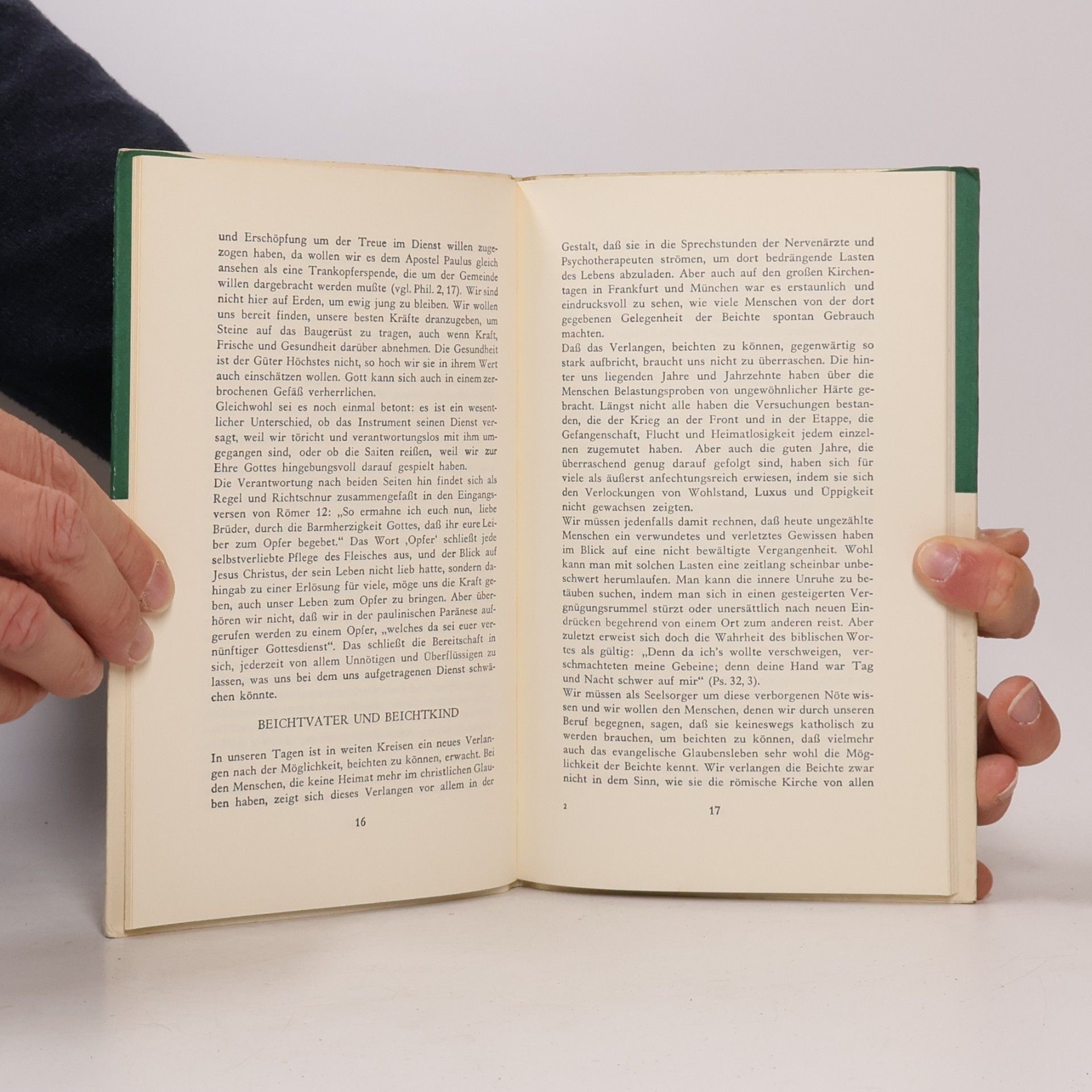 D. Adolf Koberle Seelsorge an Seelsorgern