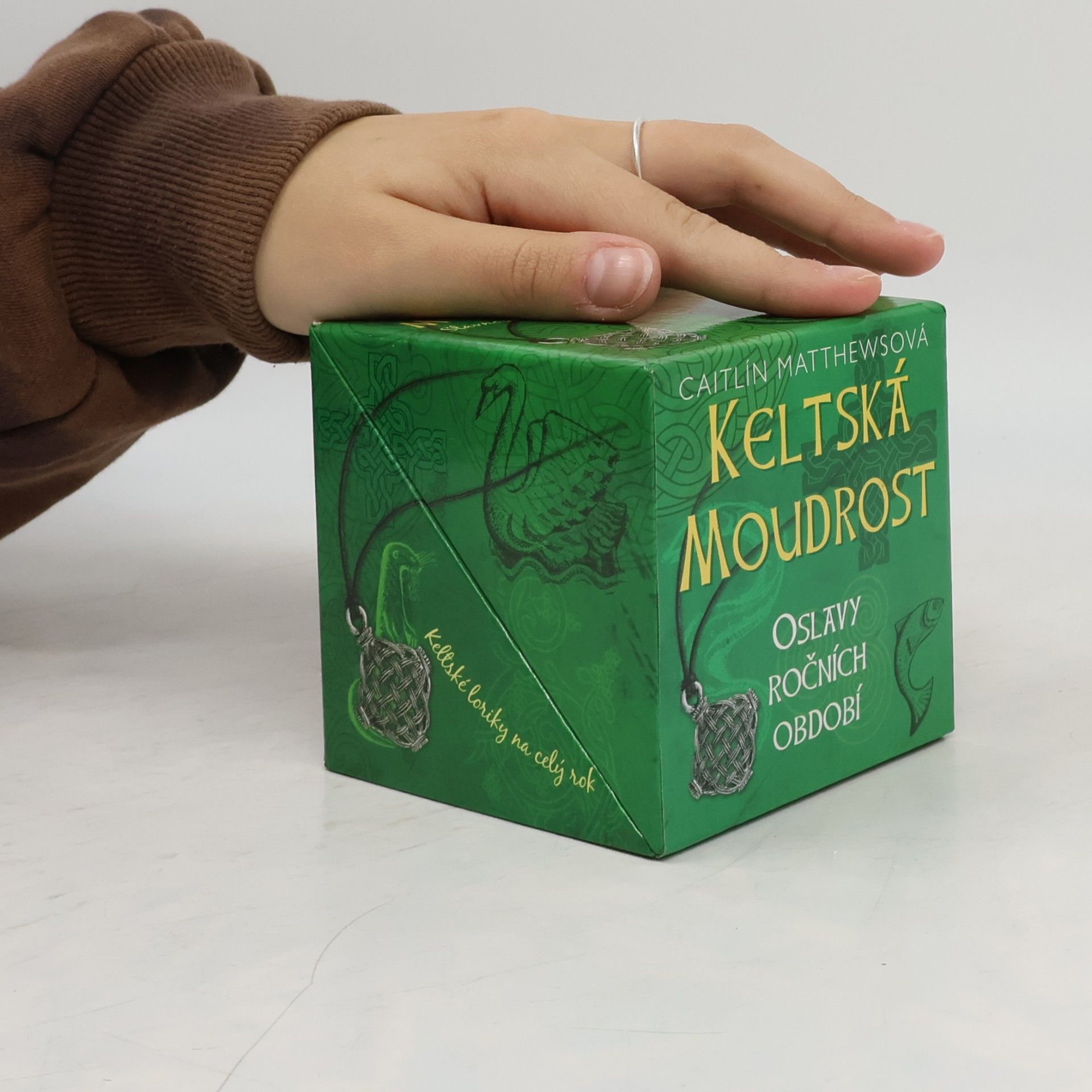 Caitlin Matthews Keltská moudrost + karty a přívěsek