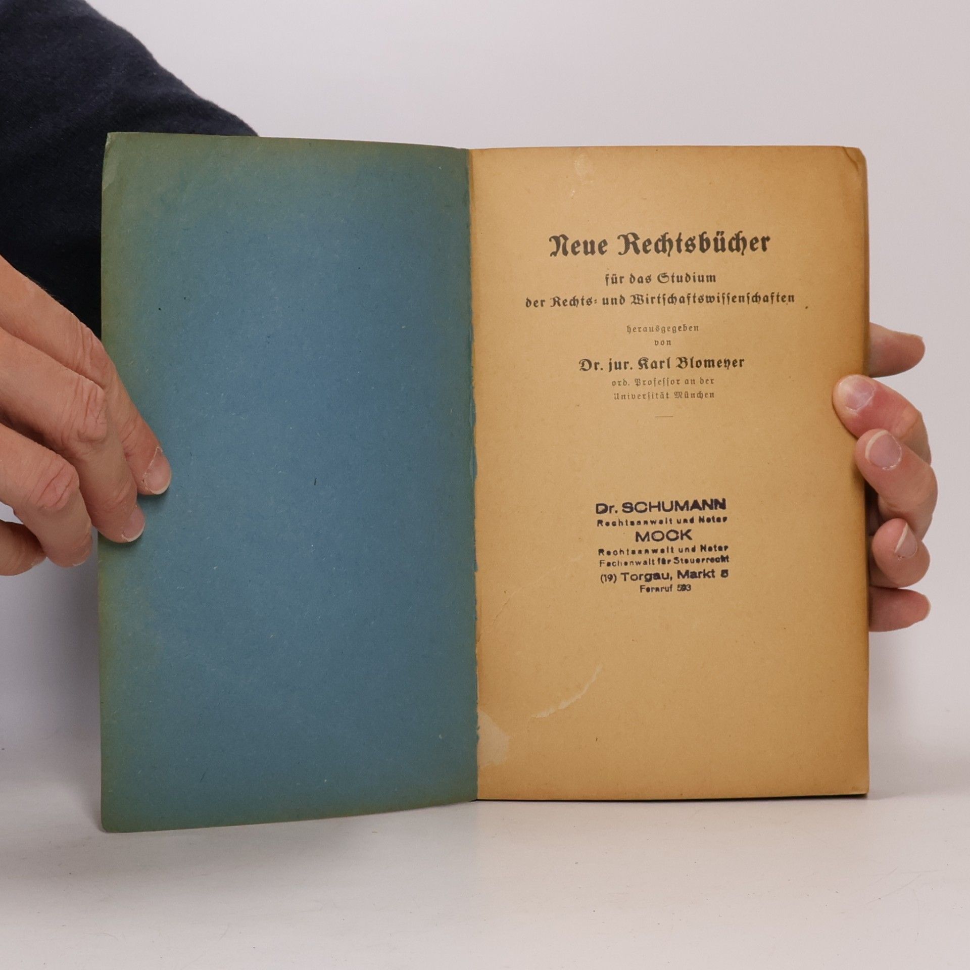 Hans Planitz Neue Rechtsbücher. Germanische Rechtsgeschichte