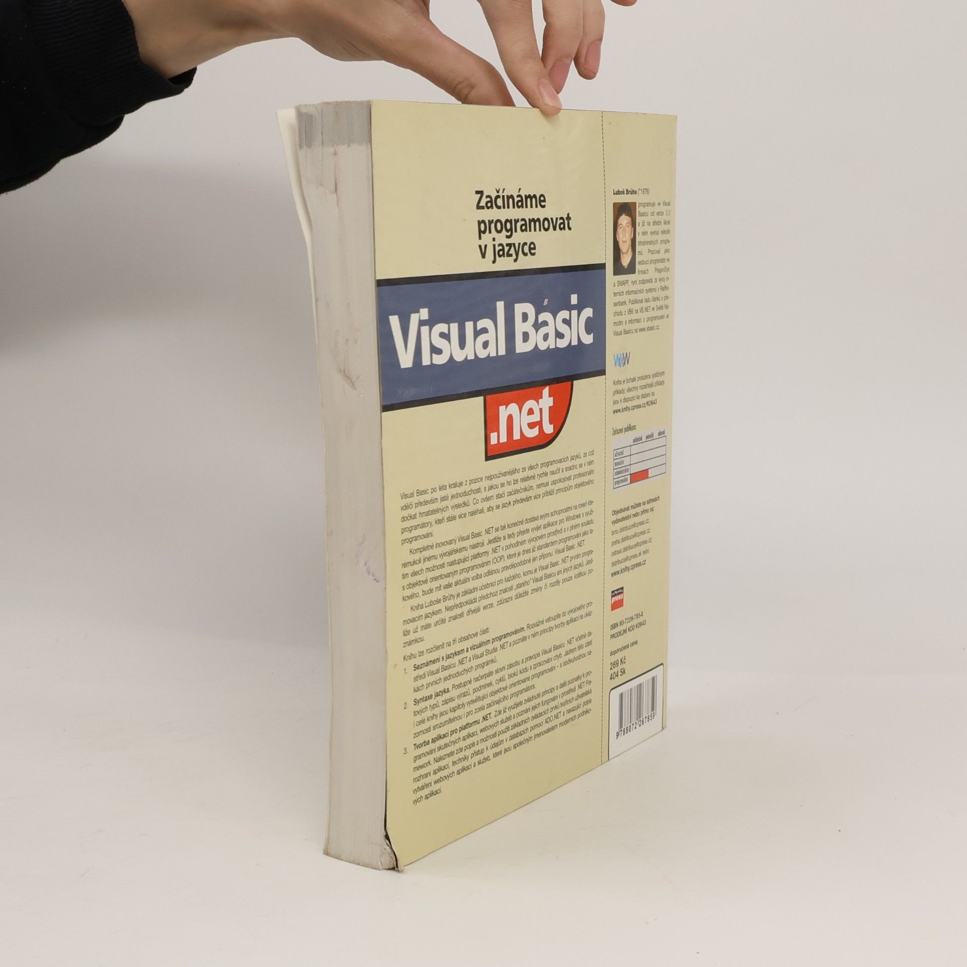 Luboš Brůha Začínáme programovat v jazyce Visual Basic .NET
