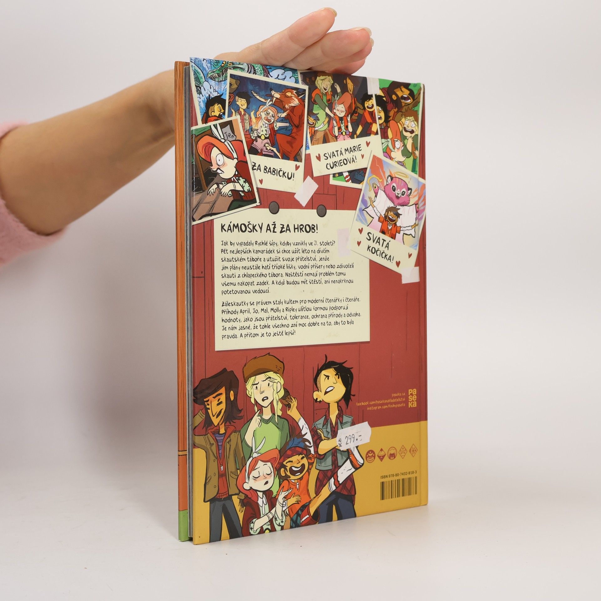 Noelle Stevenson Záleskautky = Lumberjanes. Střež se svaté kočičky