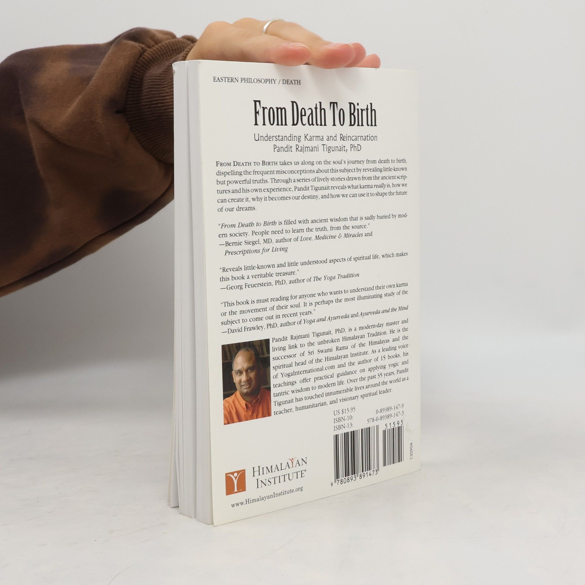 Pandit Rajmani Tigunait, PhD From Death to Birth