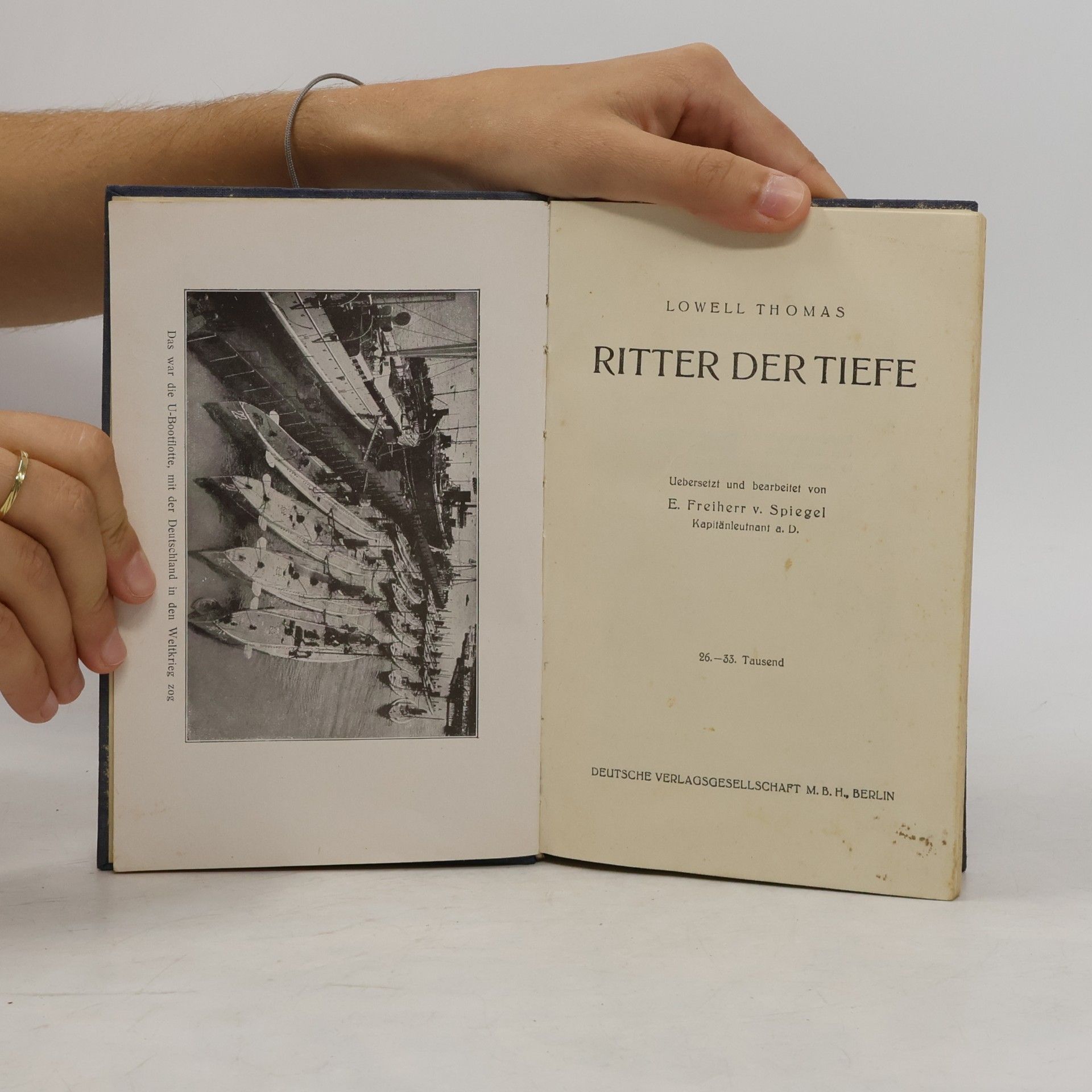 Lowell Thomas Ritter der Tiefe