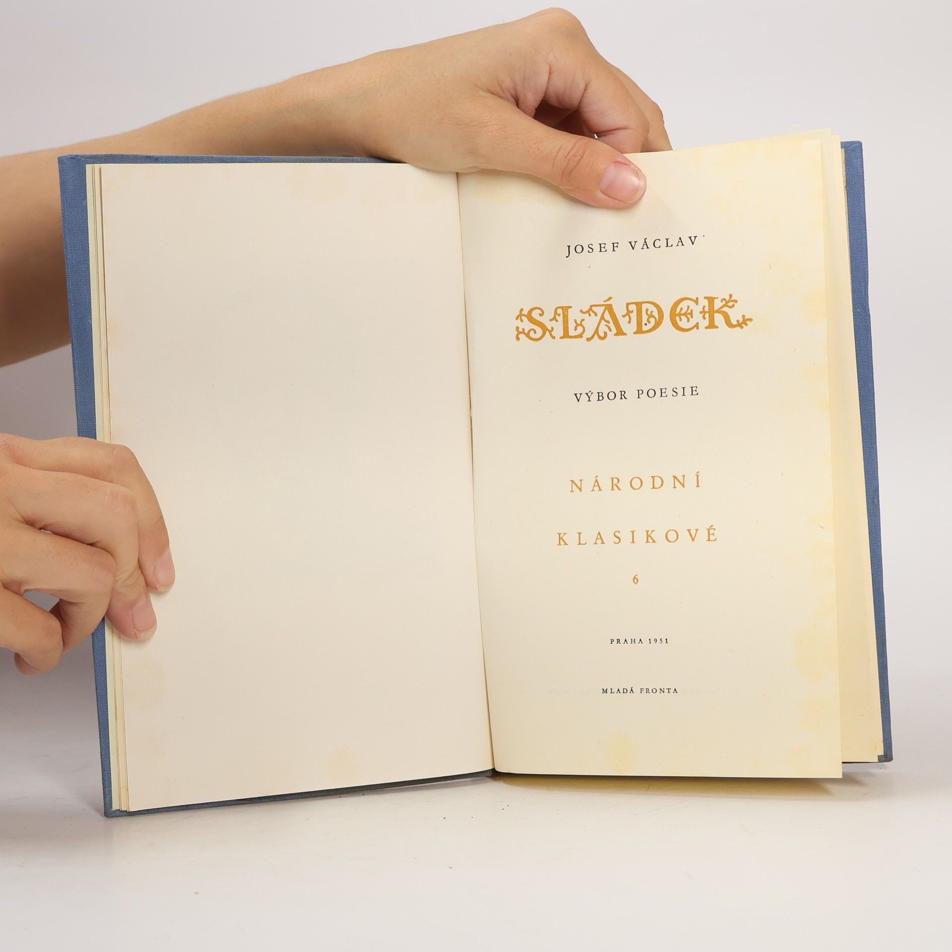 Josef Václav Sládek Výbor poesie