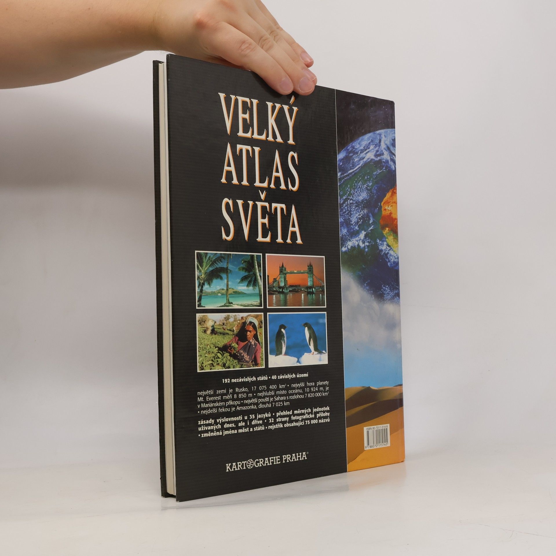 Autorenkollektiv Velký atlas světa
