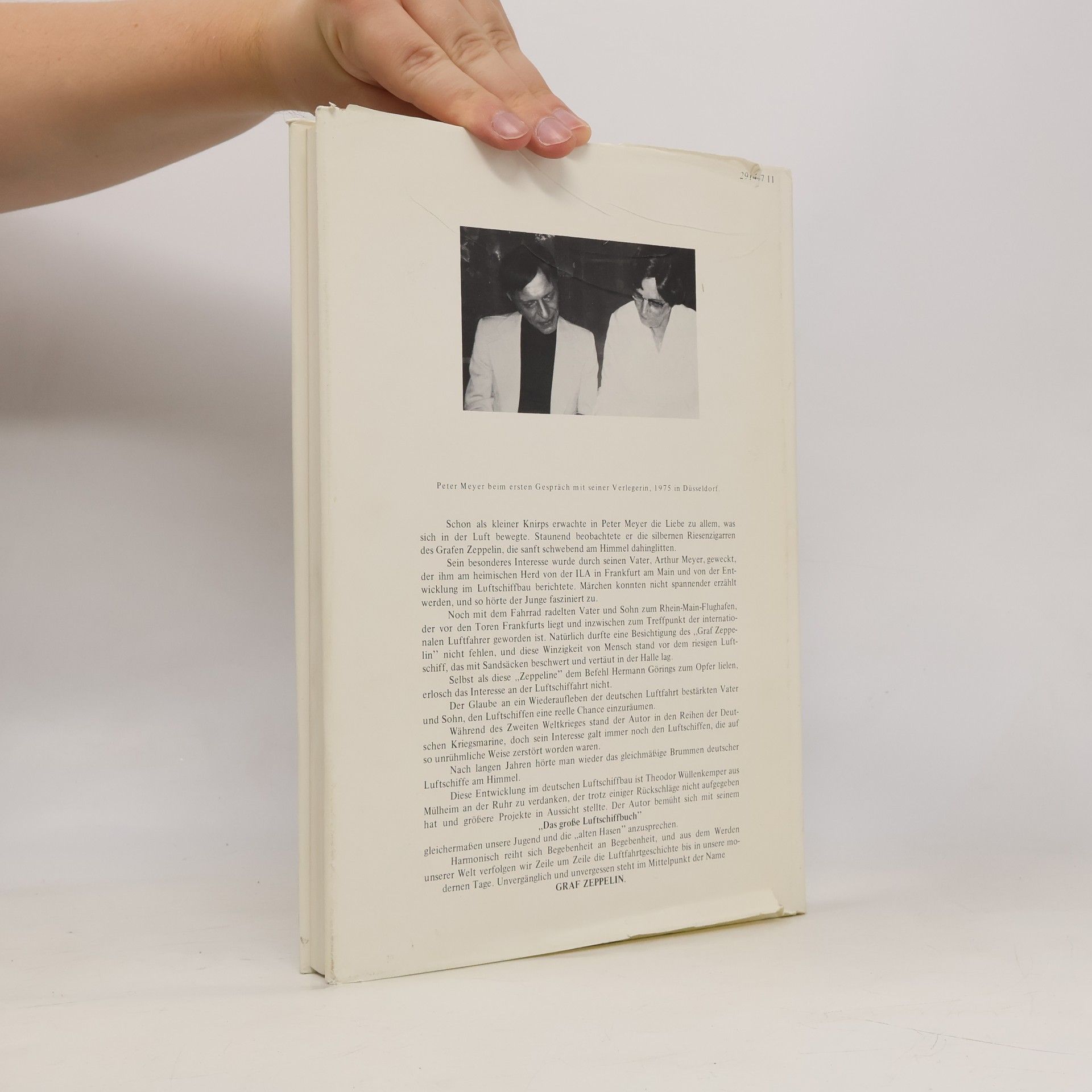 Rainer-Peter Meyer Das grosse Luftschiffbuch
