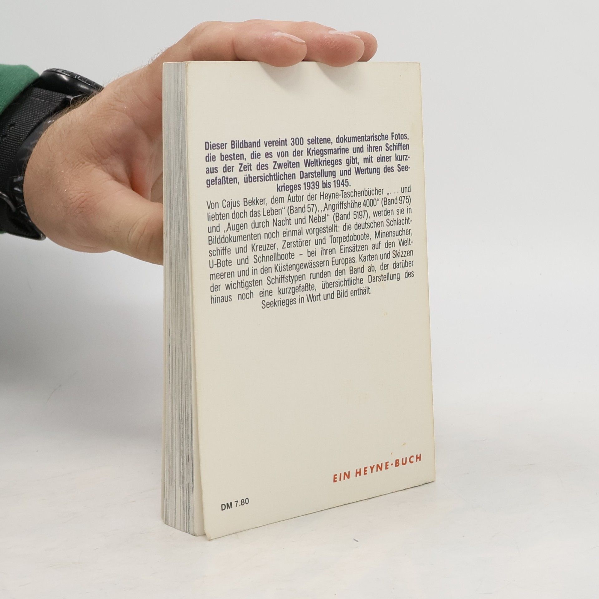 Cajus Bekker Das Bildbuch der deutschen Kriegsmarine