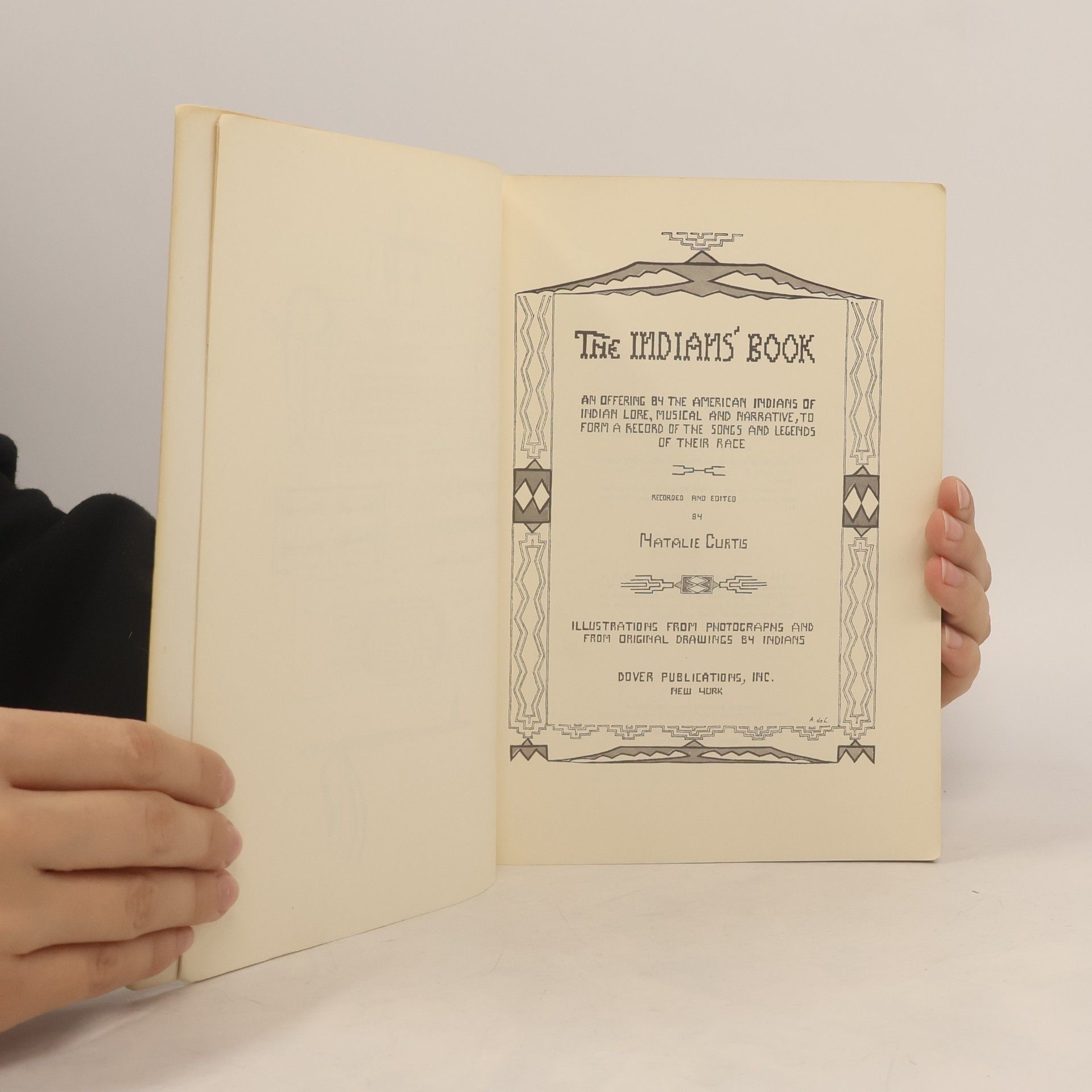 Natalie Curtis The Indians' Book