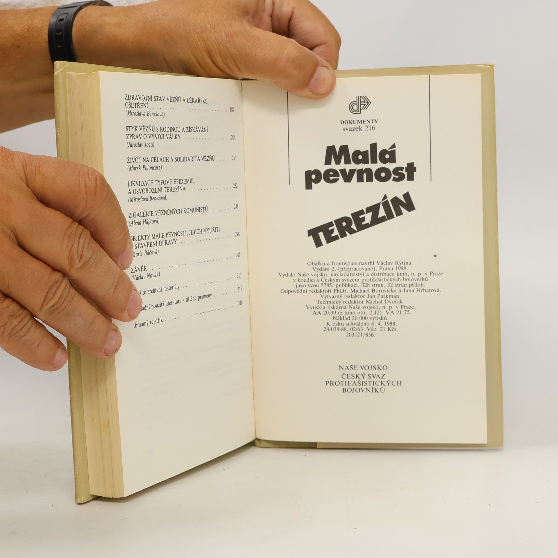 Václav Novák Malá pevnost Terezín