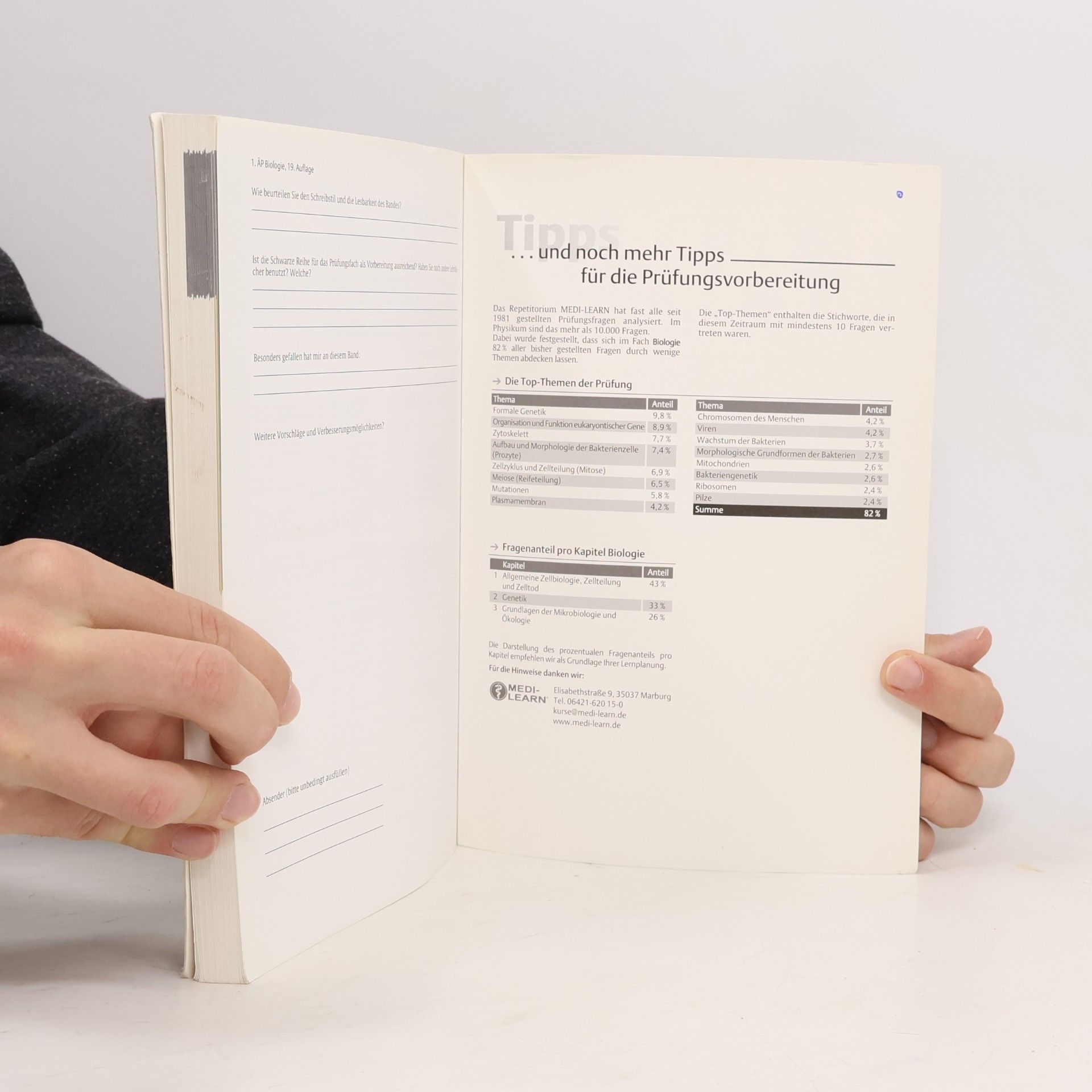 Willm Uwe Kampen 1. ÄP - Biologie: Mit vielen klinischen Bezügen. Stand: Examen Frühjahr 2009