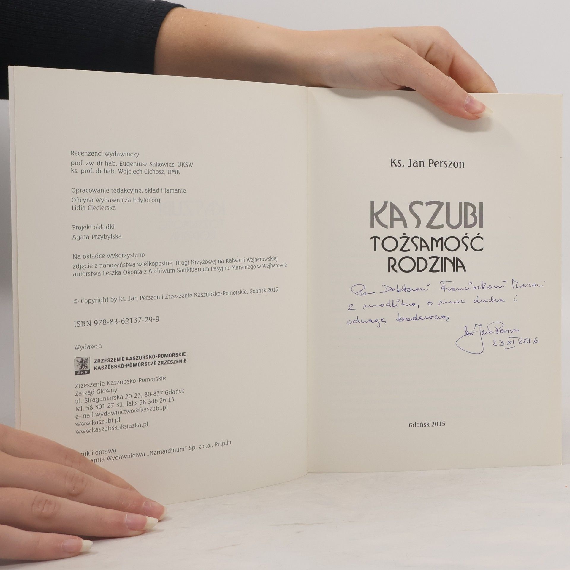 Jan Perszon Kaszubi Tożsamość Rodzina
