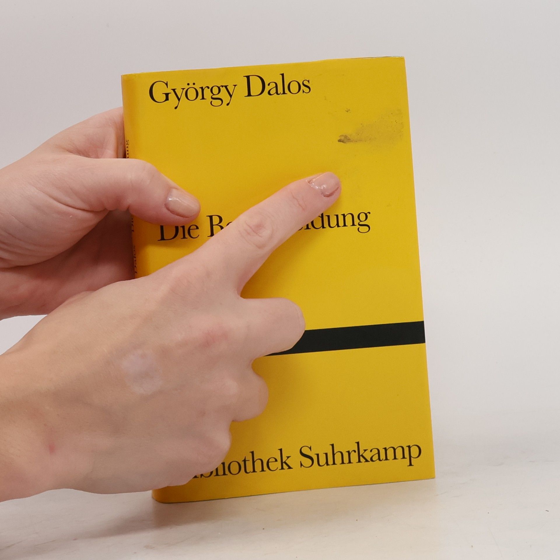 György Dalos Bibliothek Suhrkamp: Die Beschneidung