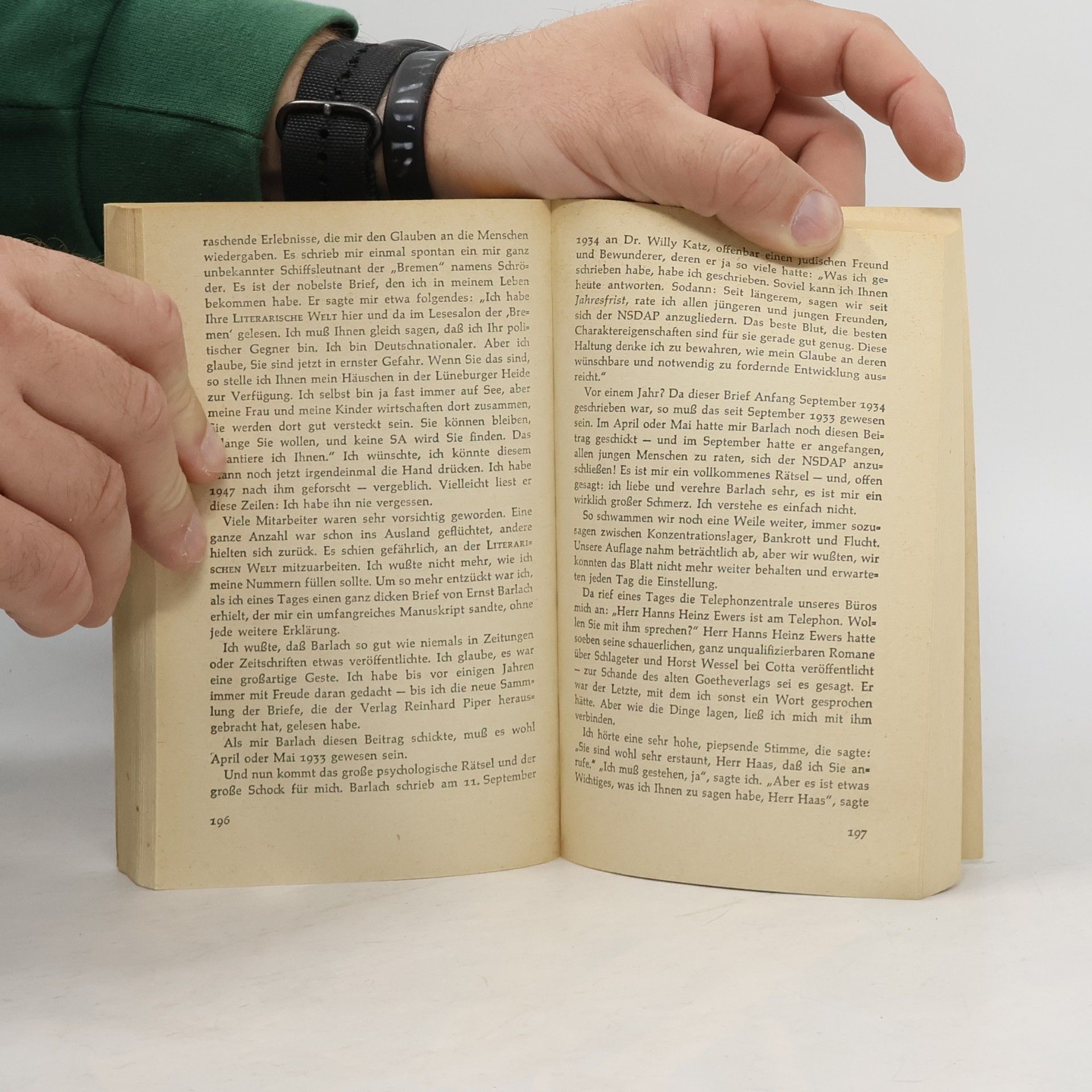 Willy Haas Die literarische Welt
