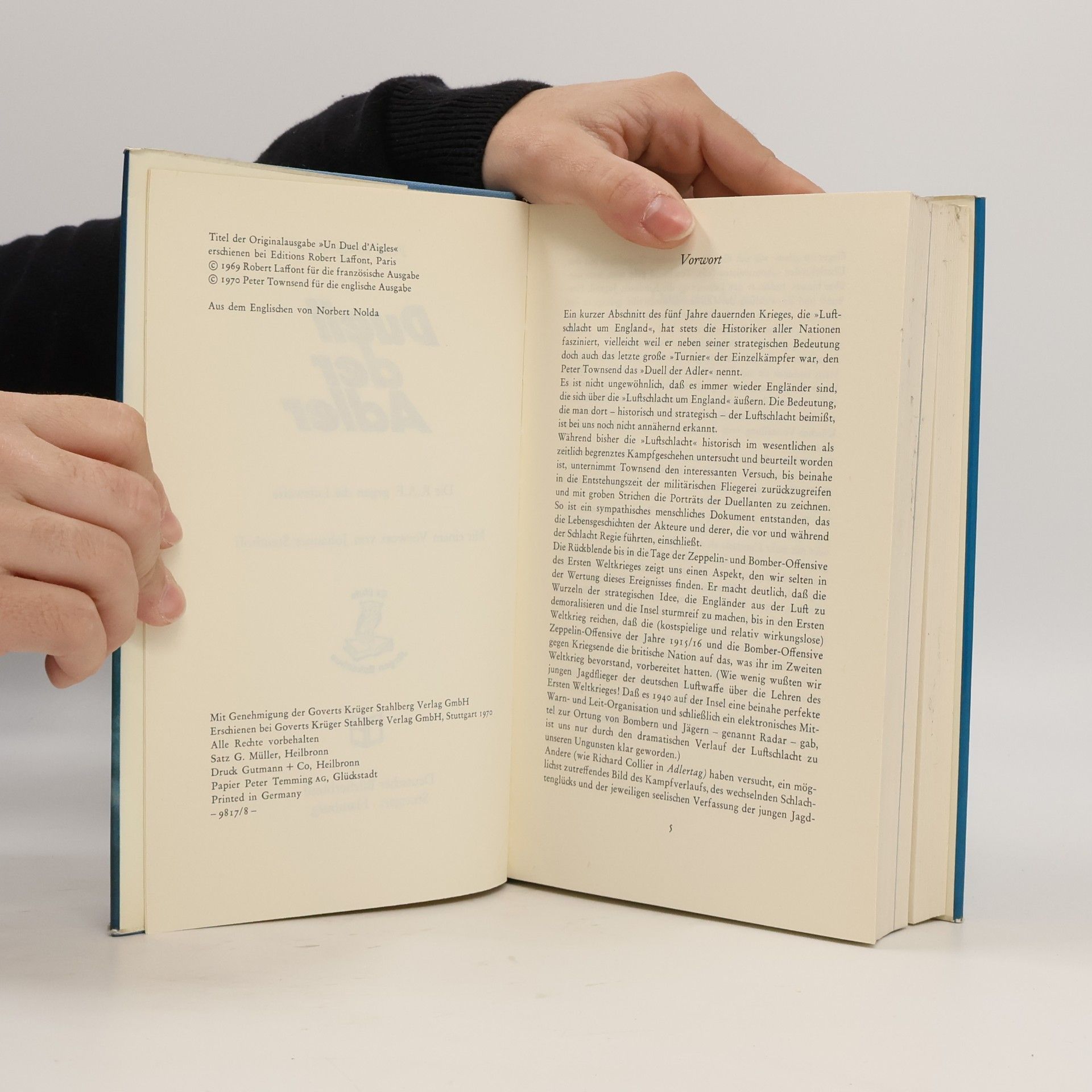 Peter Townsend Duell der Adler