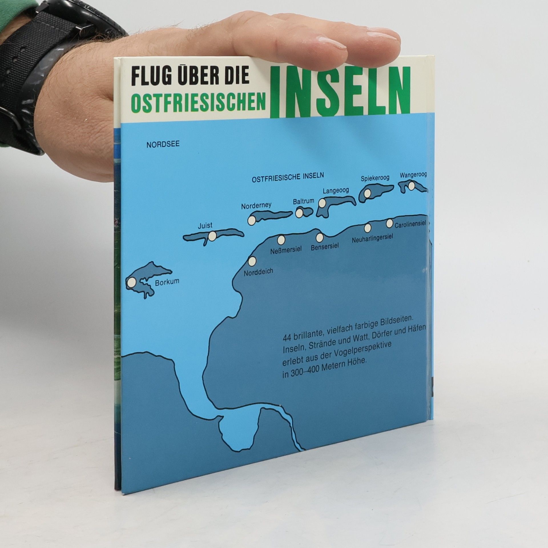 Hans H. Hermann Flug über die Ostfriesischen Inseln