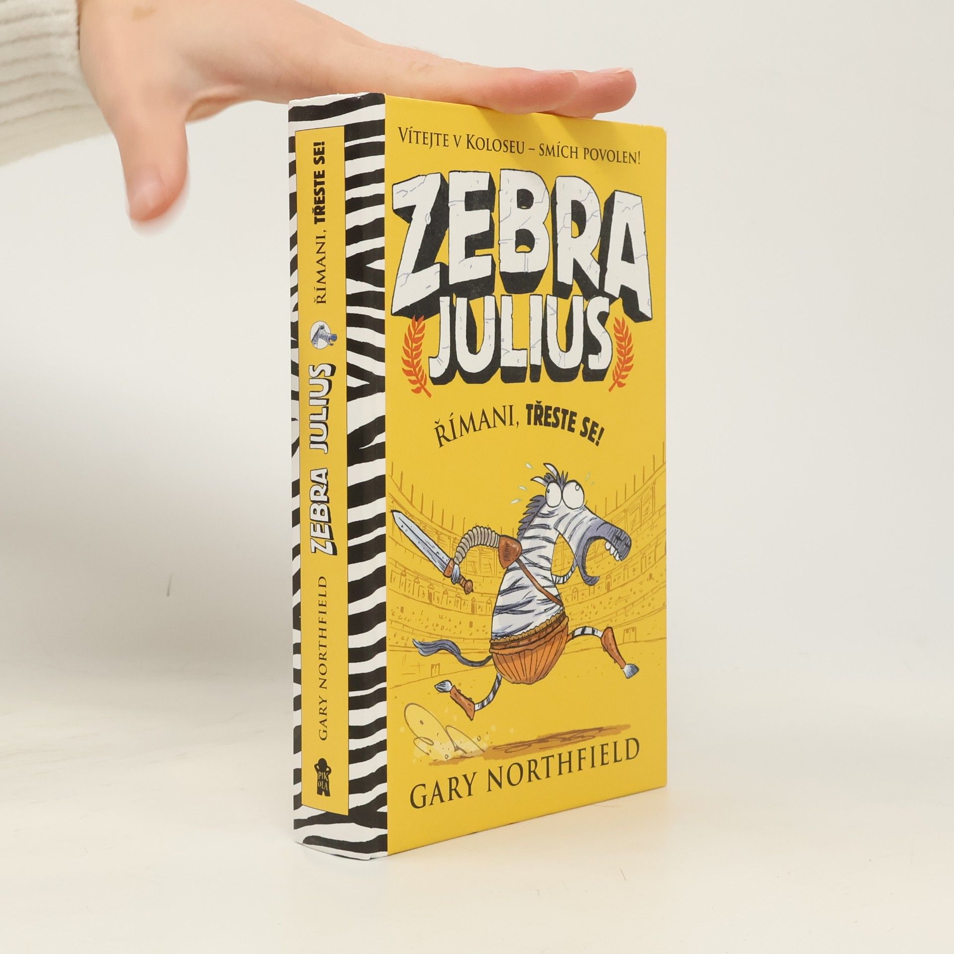 Gary Northfield Zebra Julius. Římani, třeste se!