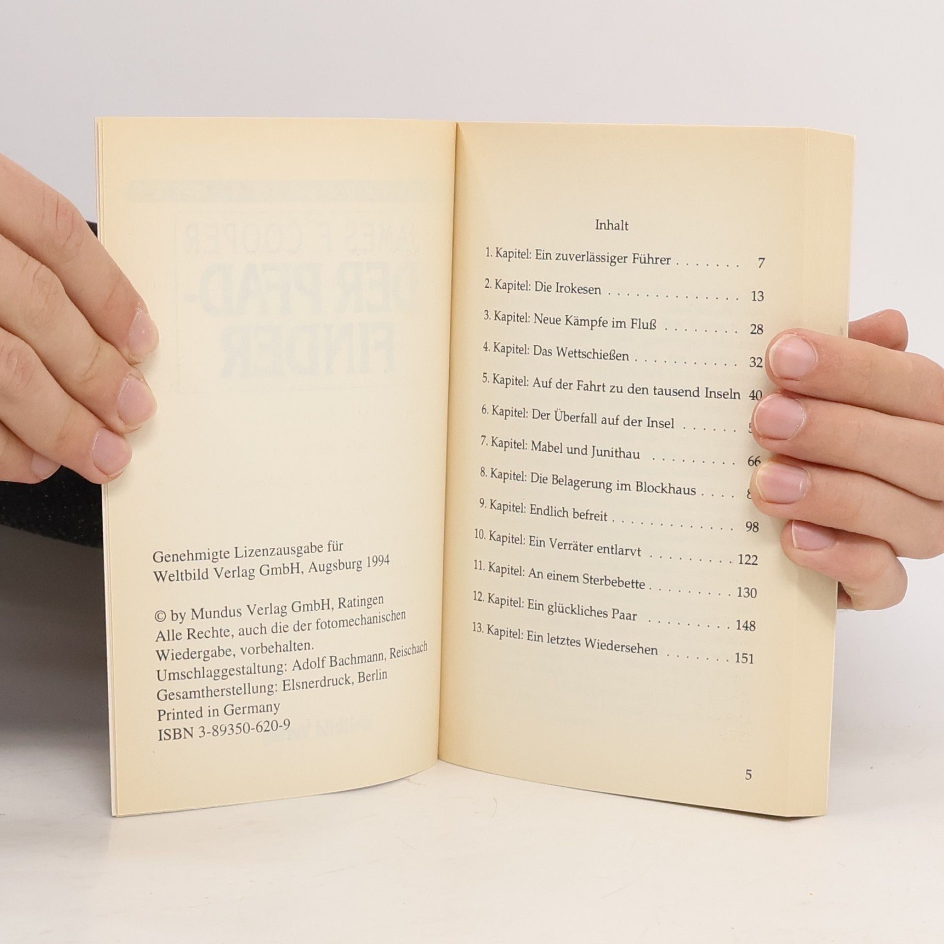 James F. Cooper Der Pfadfinder