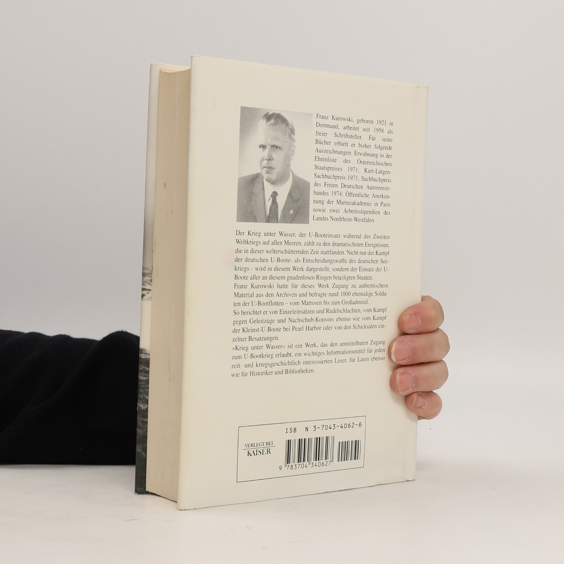 Franz Kurowski Krieg unter Wasser