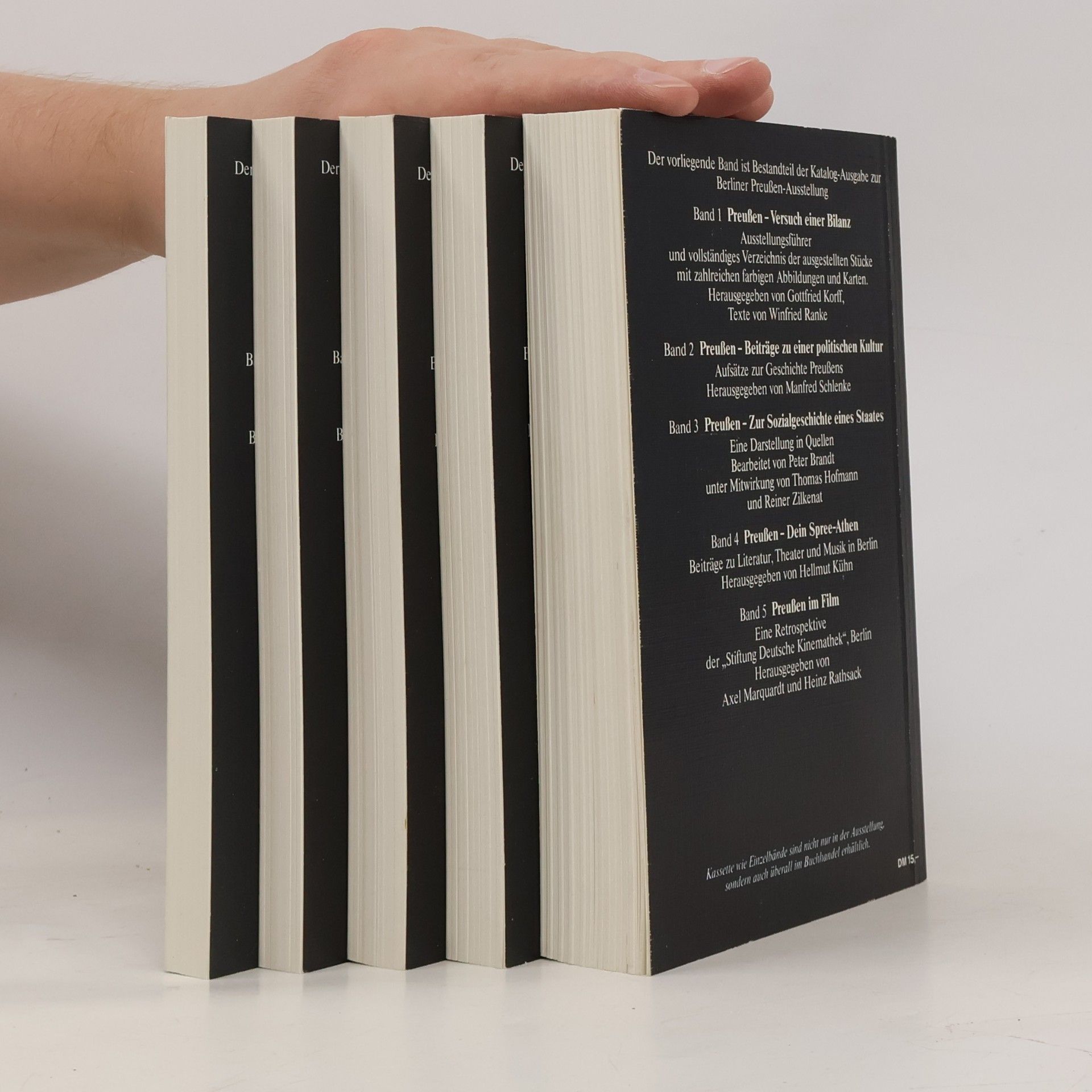Collectif d'auteurs Preussen. Versuch einer Bilanz 1-5