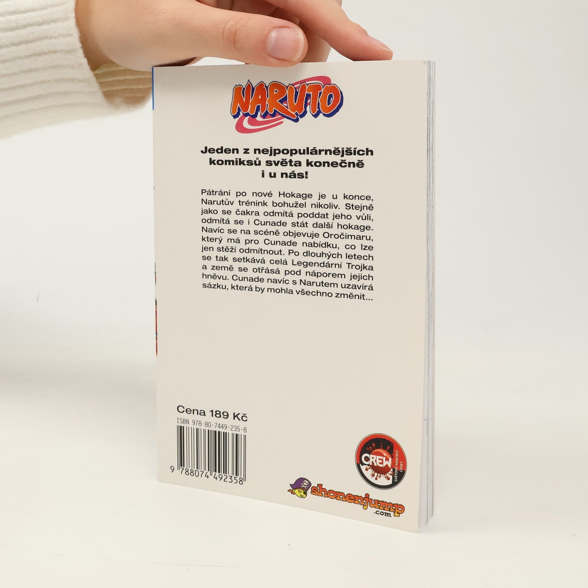 Masaši Kišimoto Naruto. 18. díl, Cunadino rozhodnutí