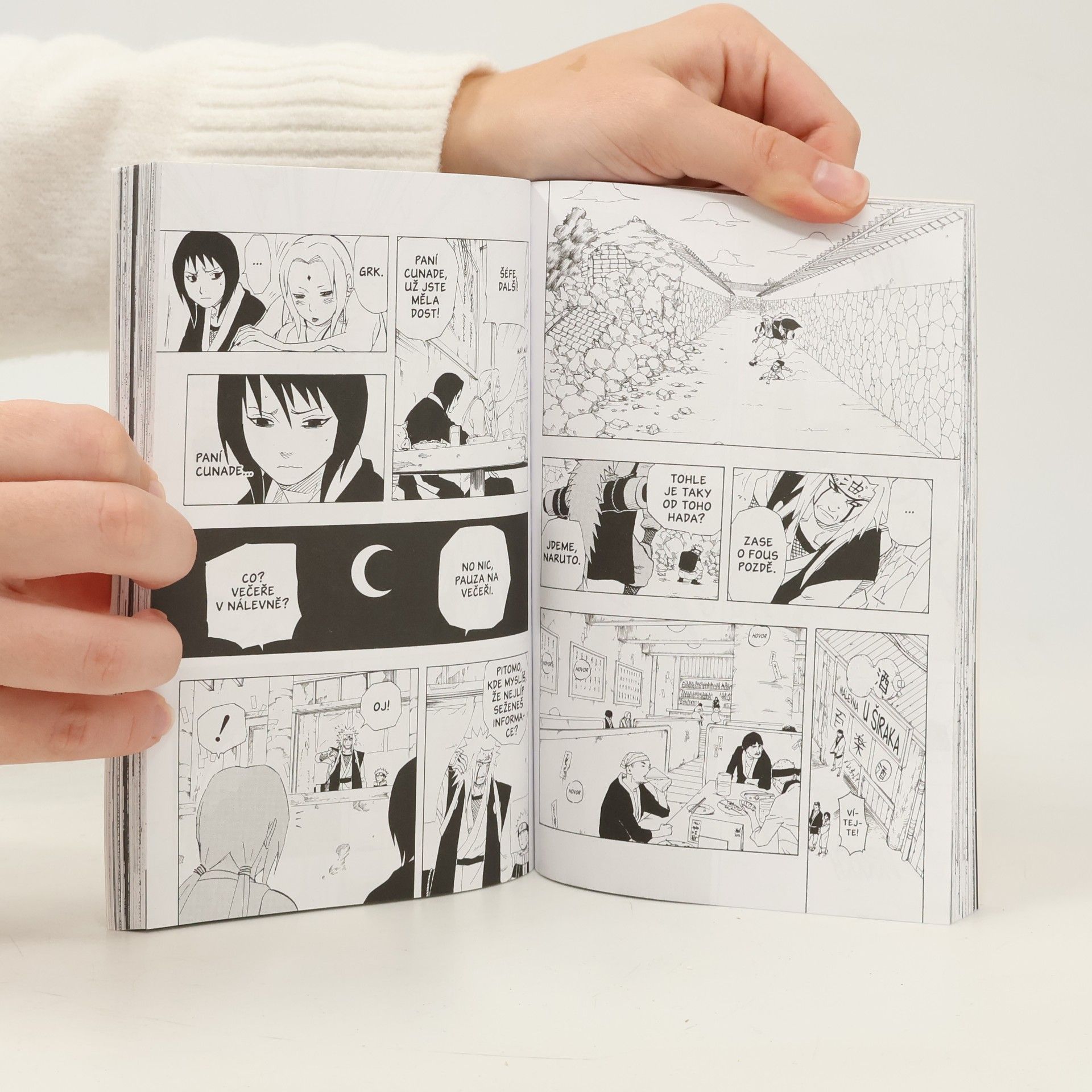Masaši Kišimoto Naruto. 18. díl, Cunadino rozhodnutí