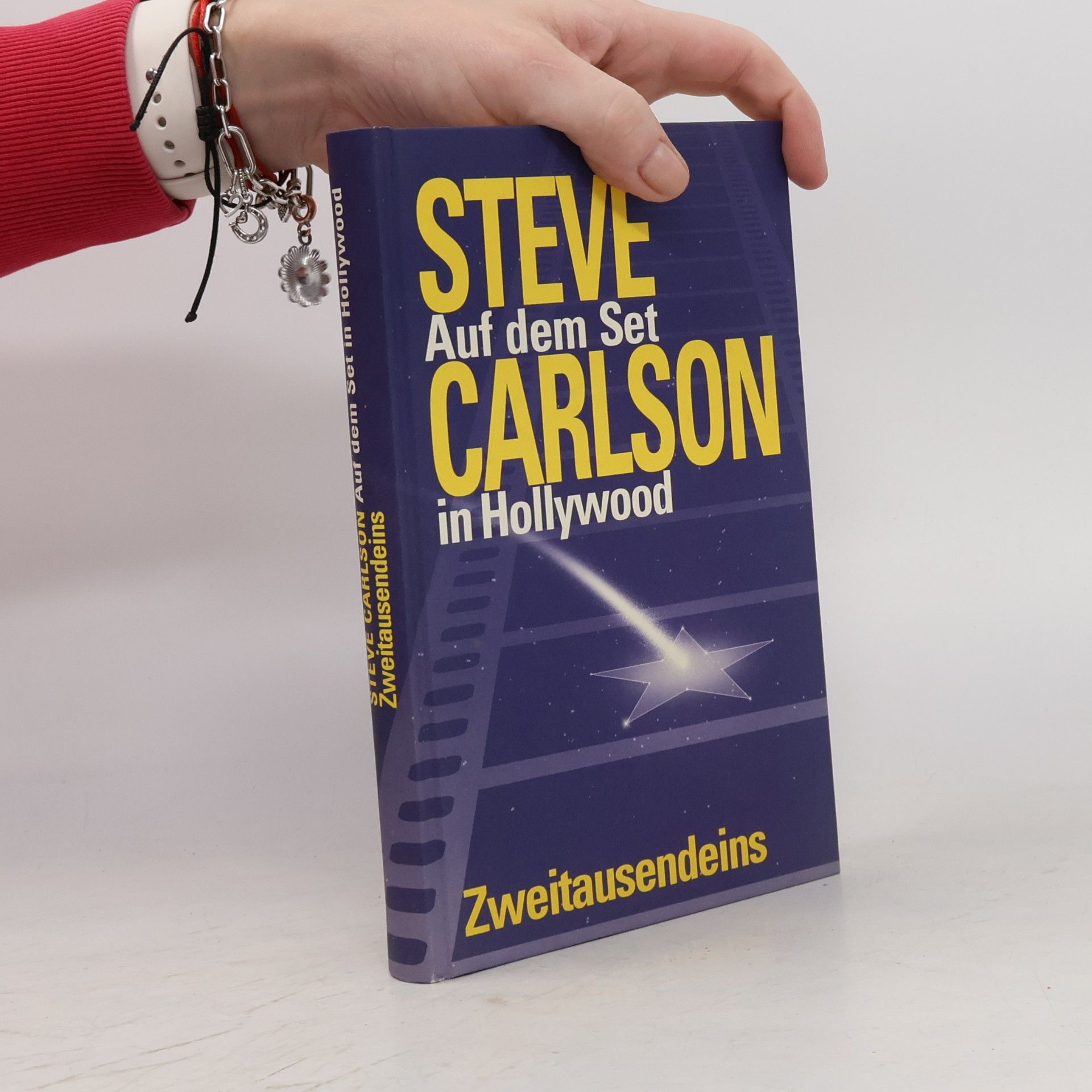 Steve Carlson Auf dem Set in Hollywood