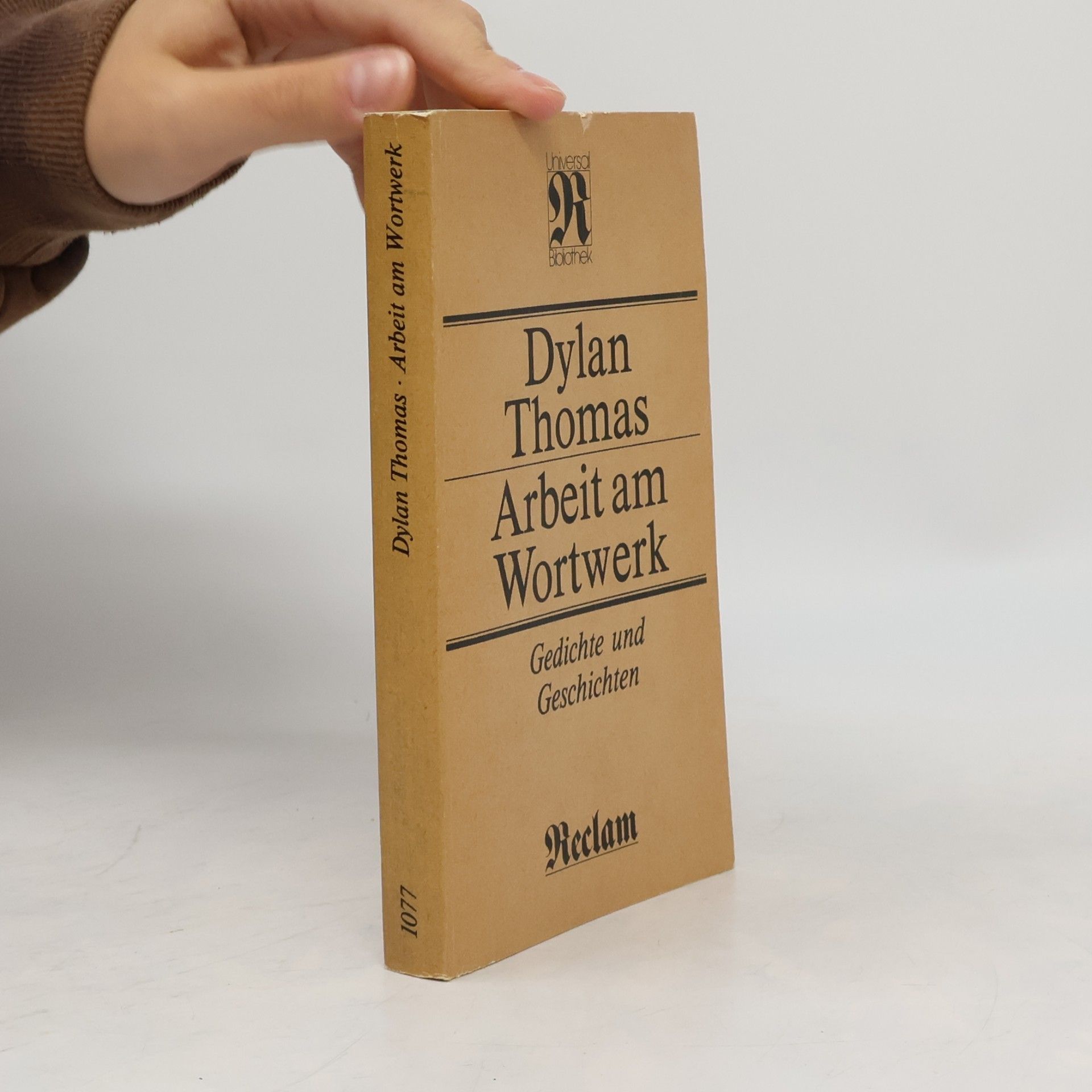 Dylan Thomas Arbeit am Wortwerk