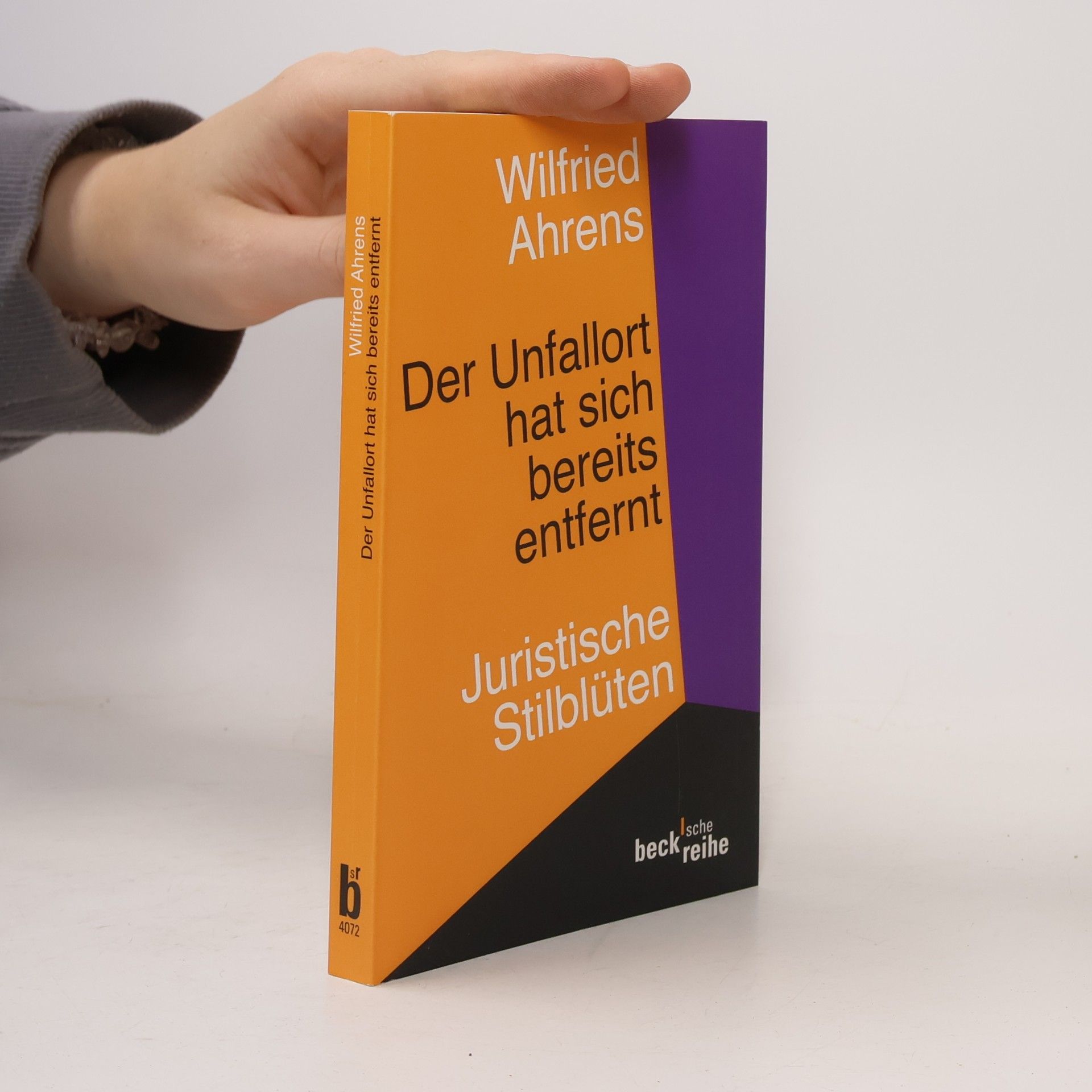 Wilfried Ahrens Der Unfallort hat sich bereits entfernt