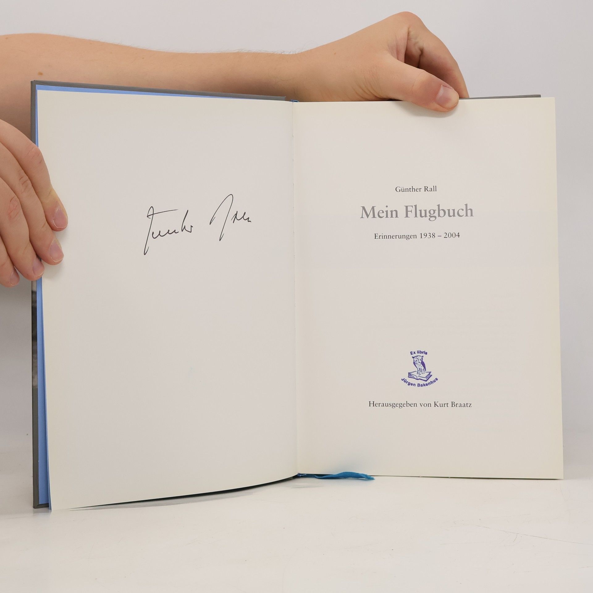 Günther Rall Mein Flugbuch