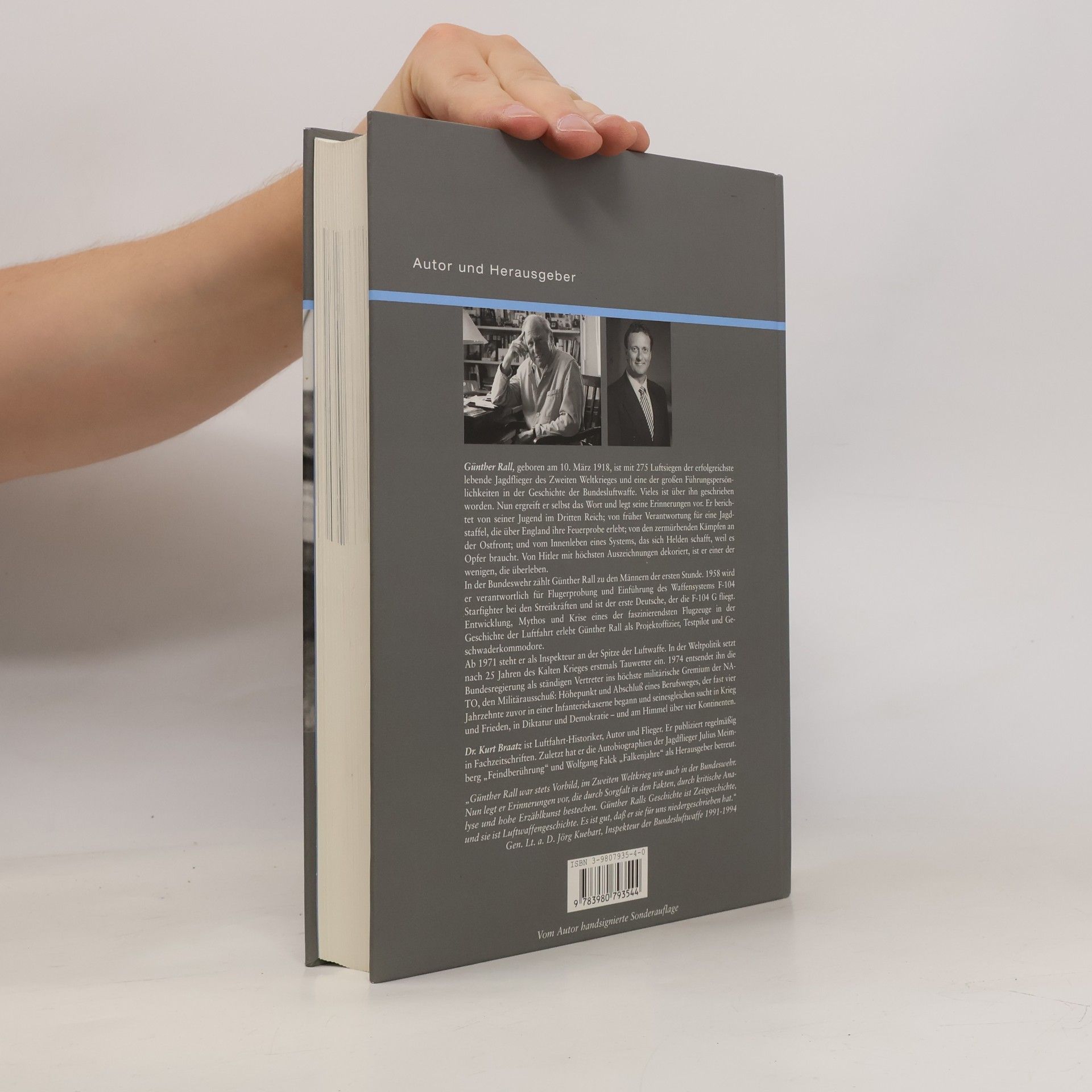 Günther Rall Mein Flugbuch