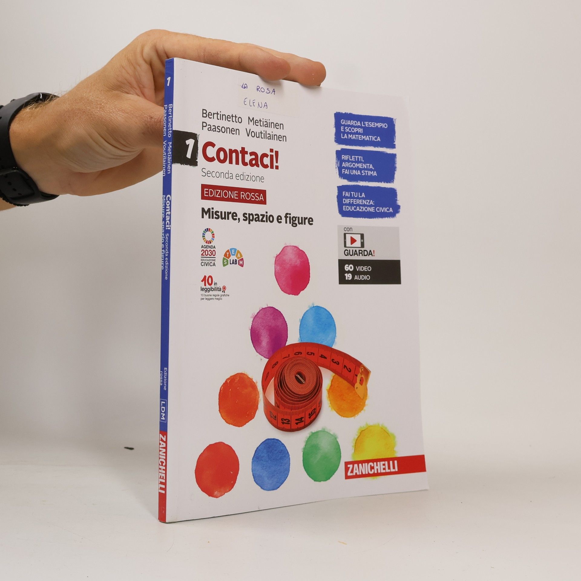 Eija Voutilainen Contaci! Ediz. rossa. Con numeri, relazioni, dati 1, misure, spazio e figure 1 e tavole numeriche. Per la scuola media - Seconda edizione