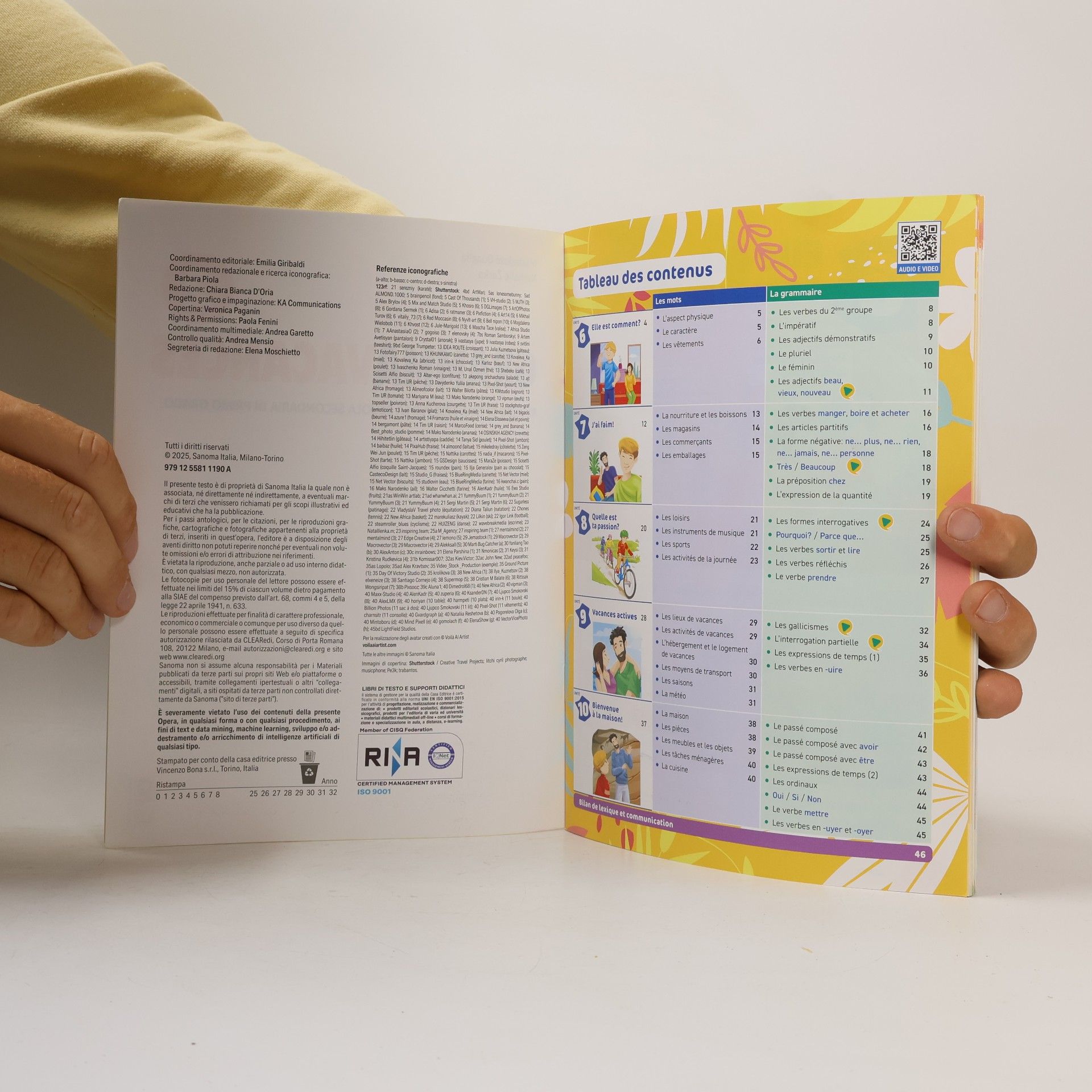Marie-José Quaglia Grammavacances. Ripasso di francese. Vers l'examen. Per la Scuola media. Con e-book. Con espansione online