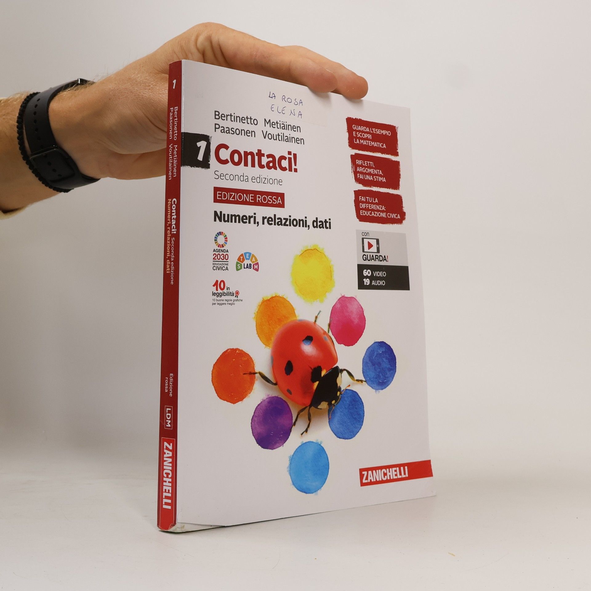 Eija Voutilainen Contaci! Ediz. rossa. Con numeri, relazioni, dati 1, misure, spazio e figure 1 e tavole numeriche. Per la scuola media - Seconda edizione