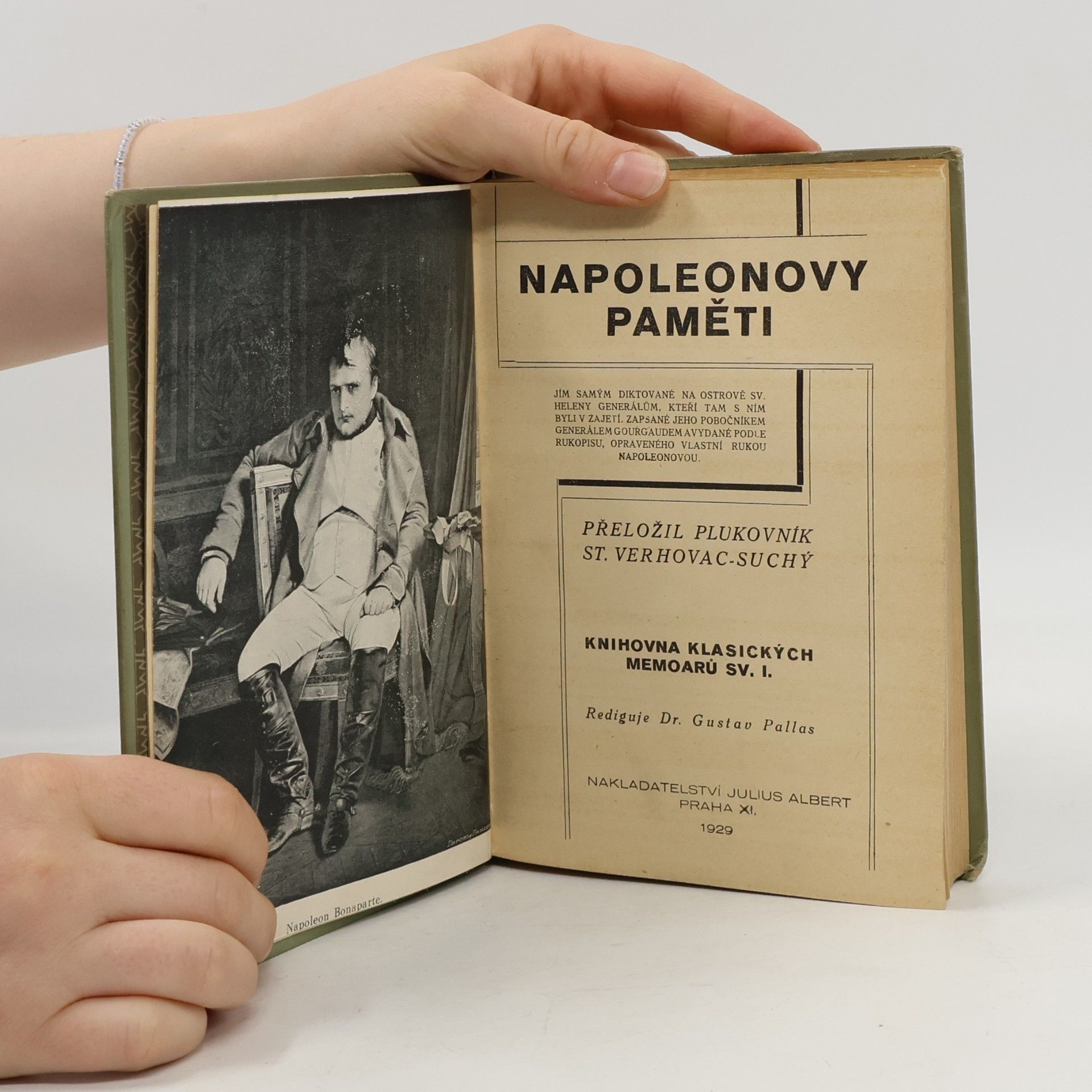 Napoleon Bonaparte Napoleonovy paměti
