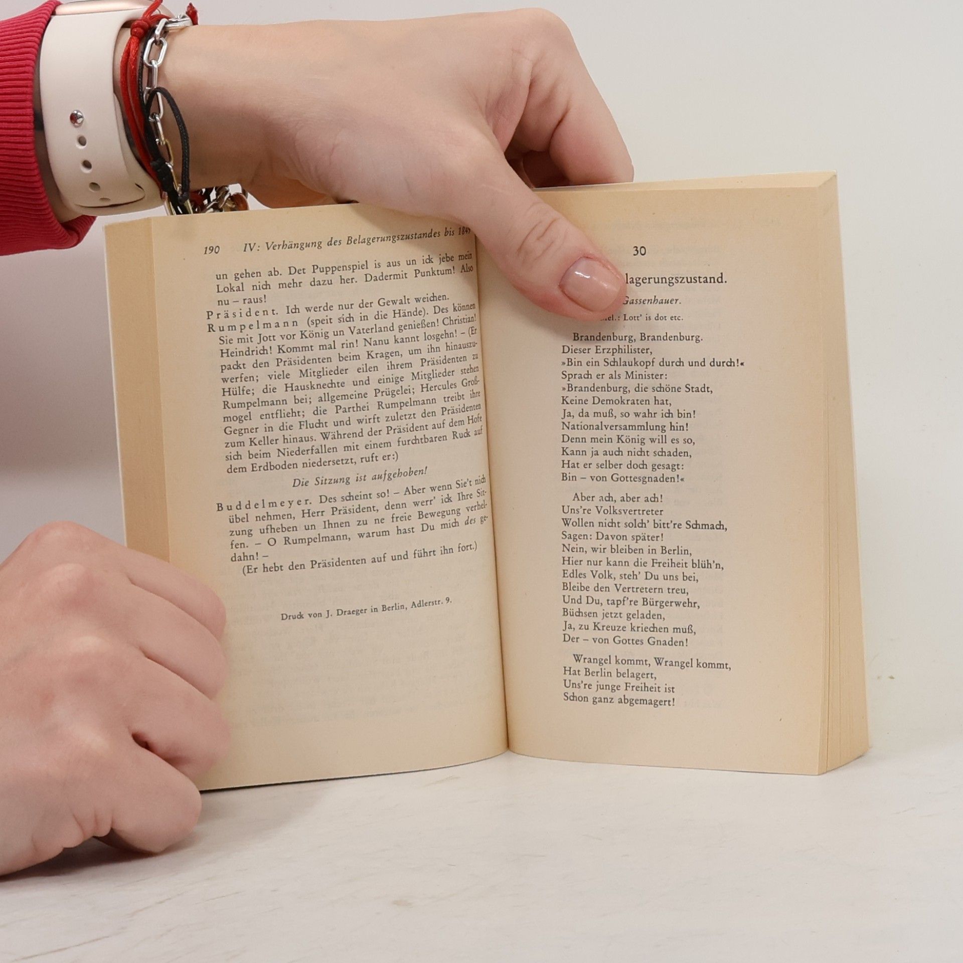 Gesine Abert Universal-Bibliothek - 4: Berliner Strassenecken-Literatur 1848/49