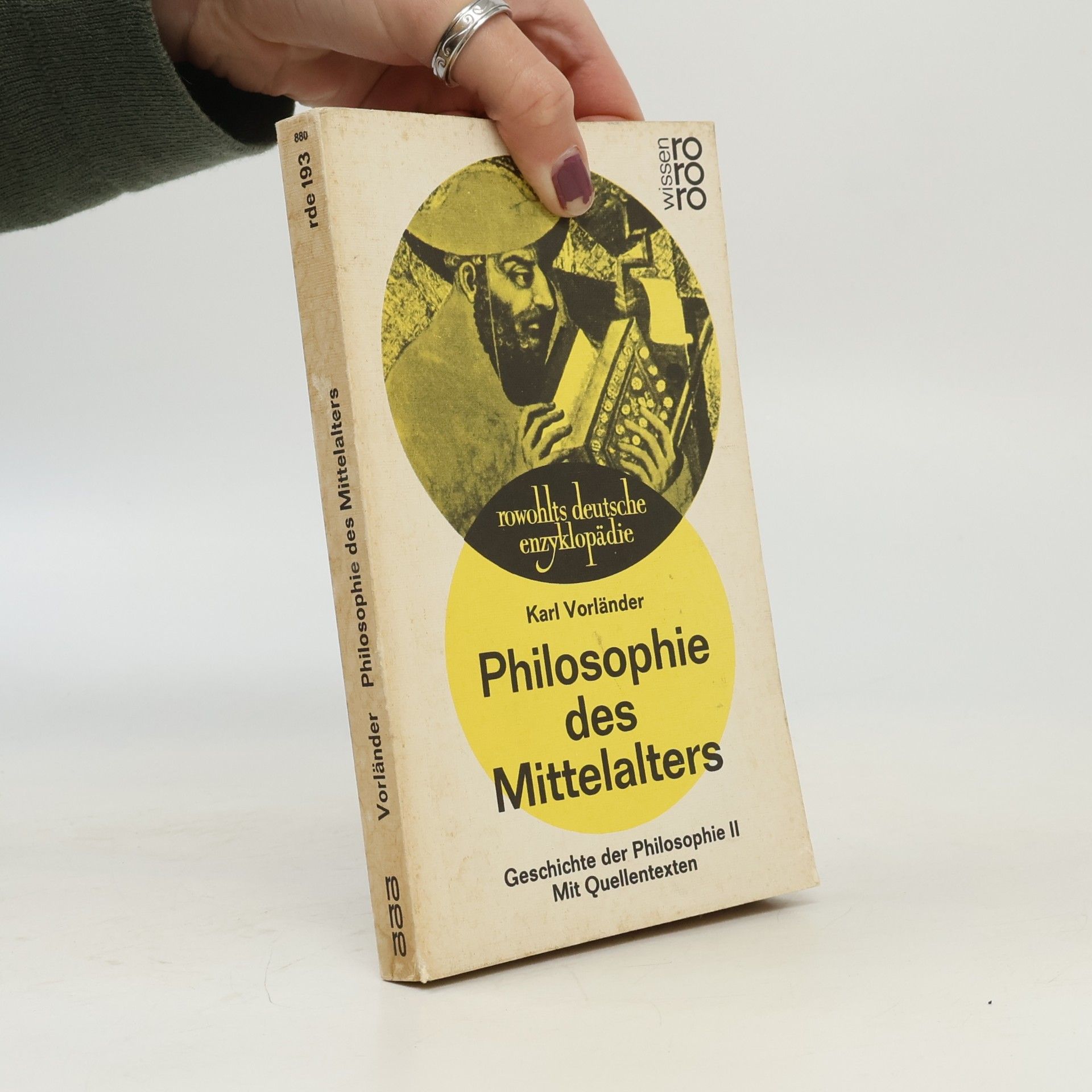 Carl Vorländer Philosophie des Mittelalters