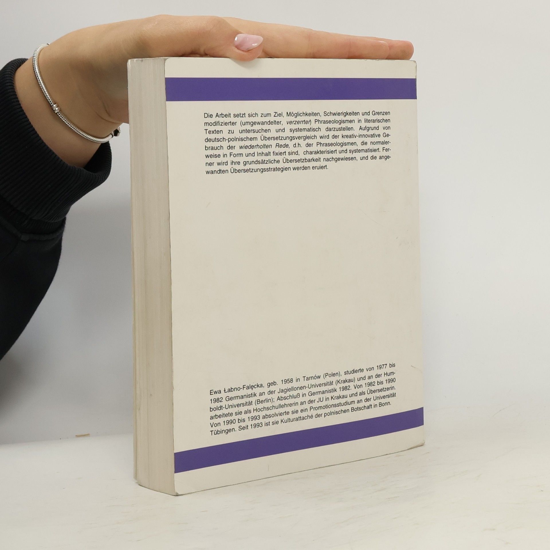 Ewa Łabno-Fałęcka Europäische Hochschulschriften - XXI/148: Phraseologie und Übersetzen