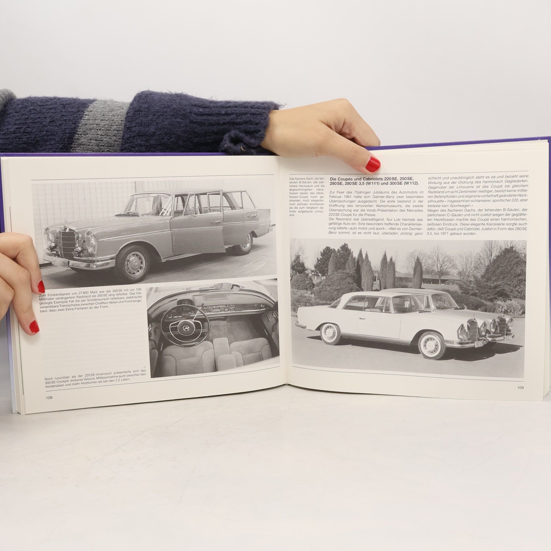 Ernst Hermann Riesenfeld Autos, die Geschichte machten - Mercedes-Benz, Heckflosse