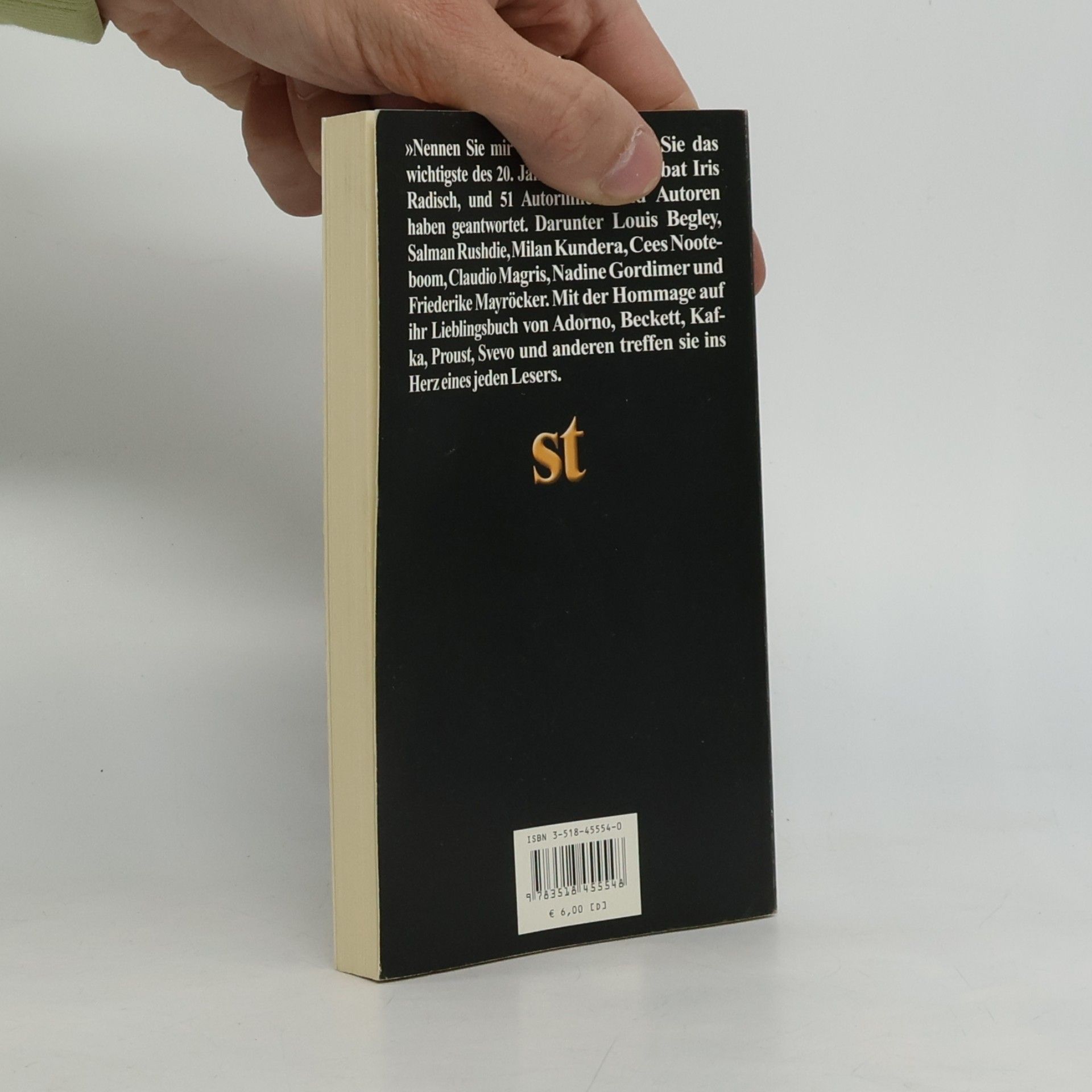 Iris Radisch Mein Jahrhundertbuch
