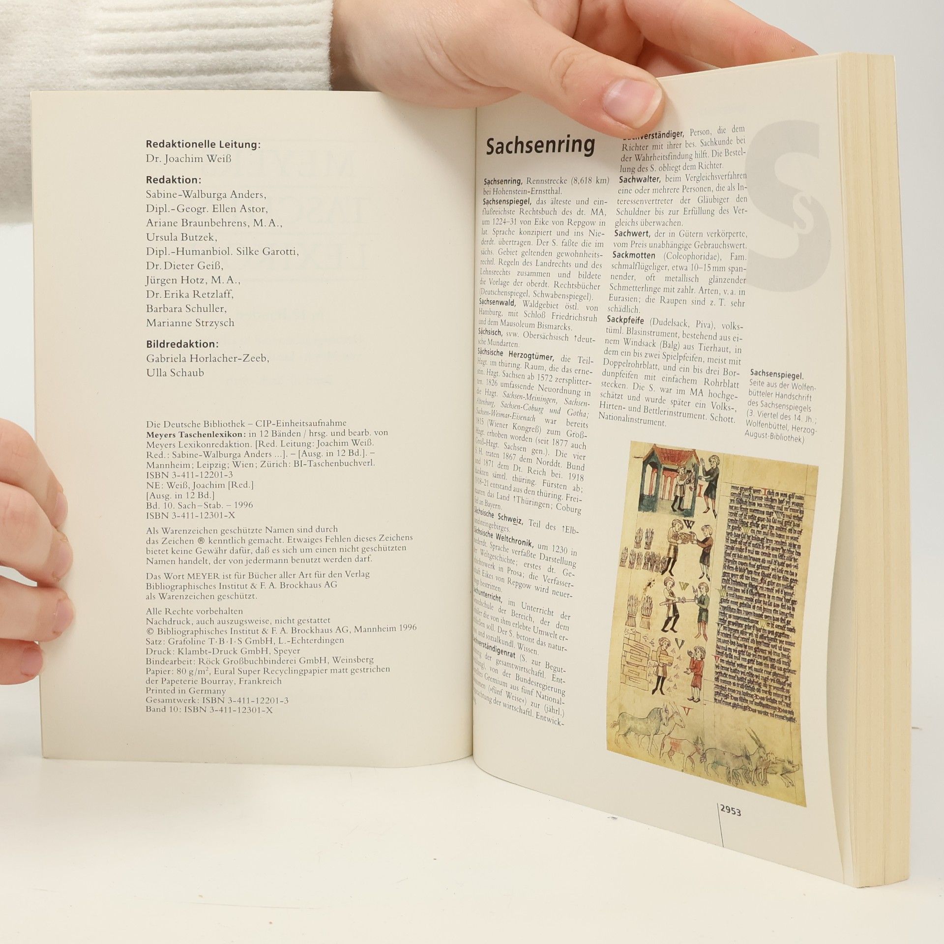 Meyers Taschenlexikon, 12 Bde., Bd.10, Sach-Stab: Rübenzucker - Szymborska