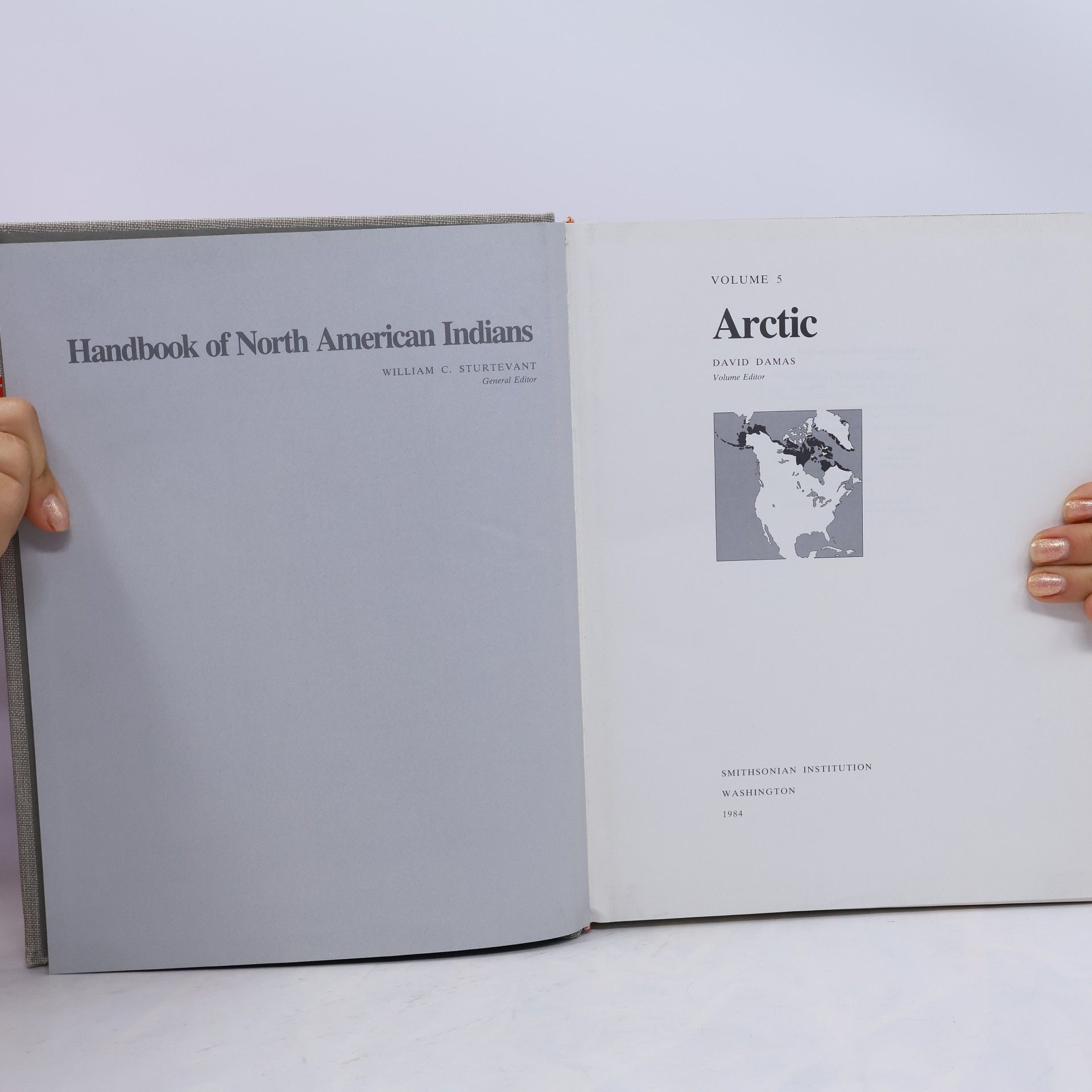 David Damas Handbook of North American Indians. vol. 5, Arctic